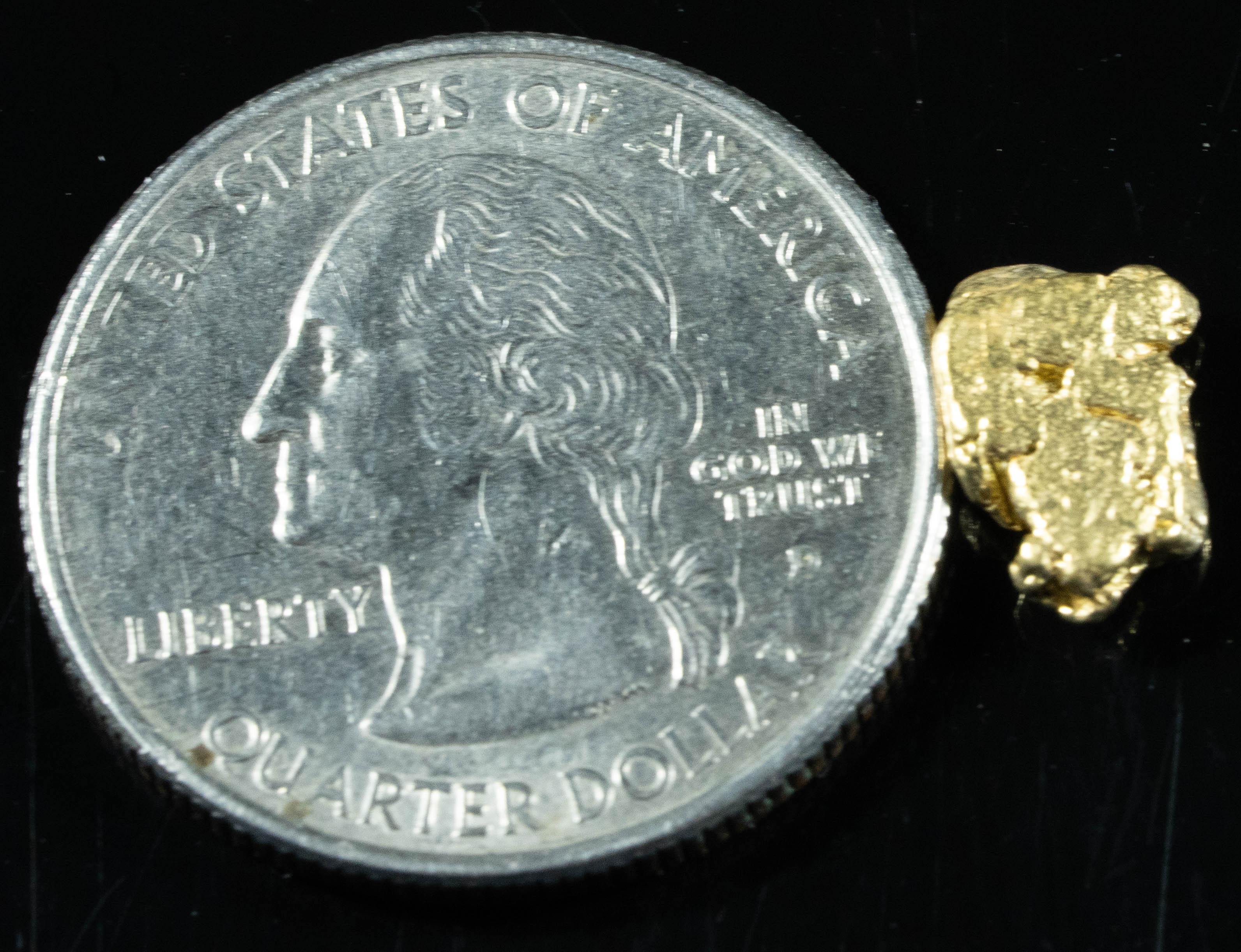 #18 Alaskan BC Natural Gold Nugget 1.49 Grams Genuine