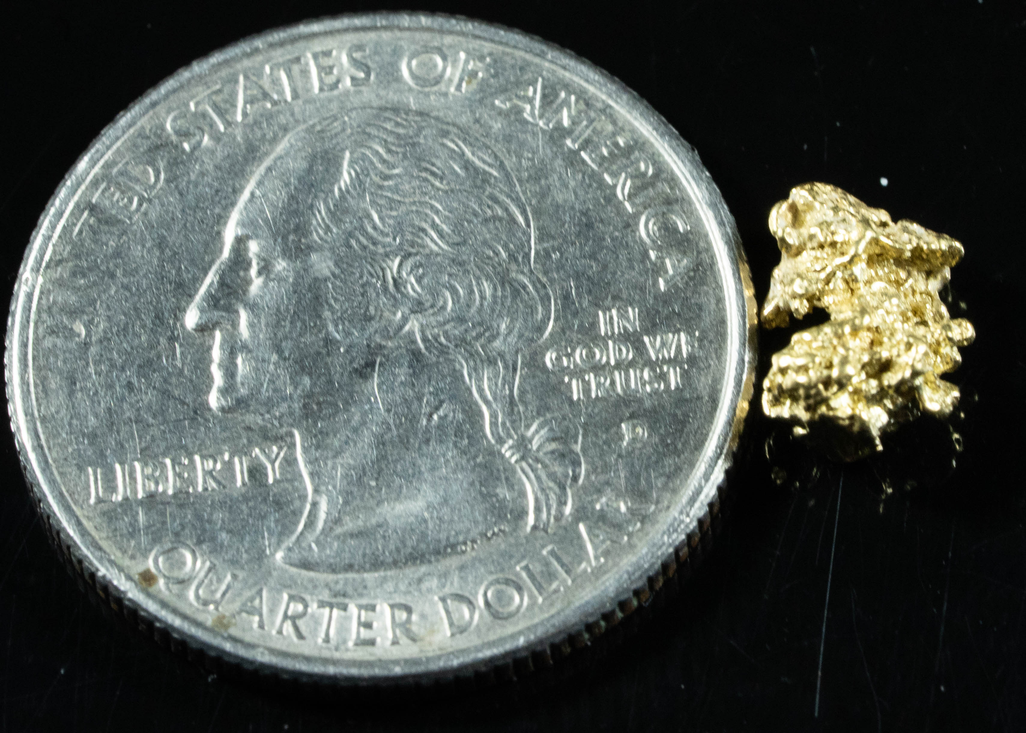 #31 Alaskan BC Natural Gold Nugget .96 Grams Genuine