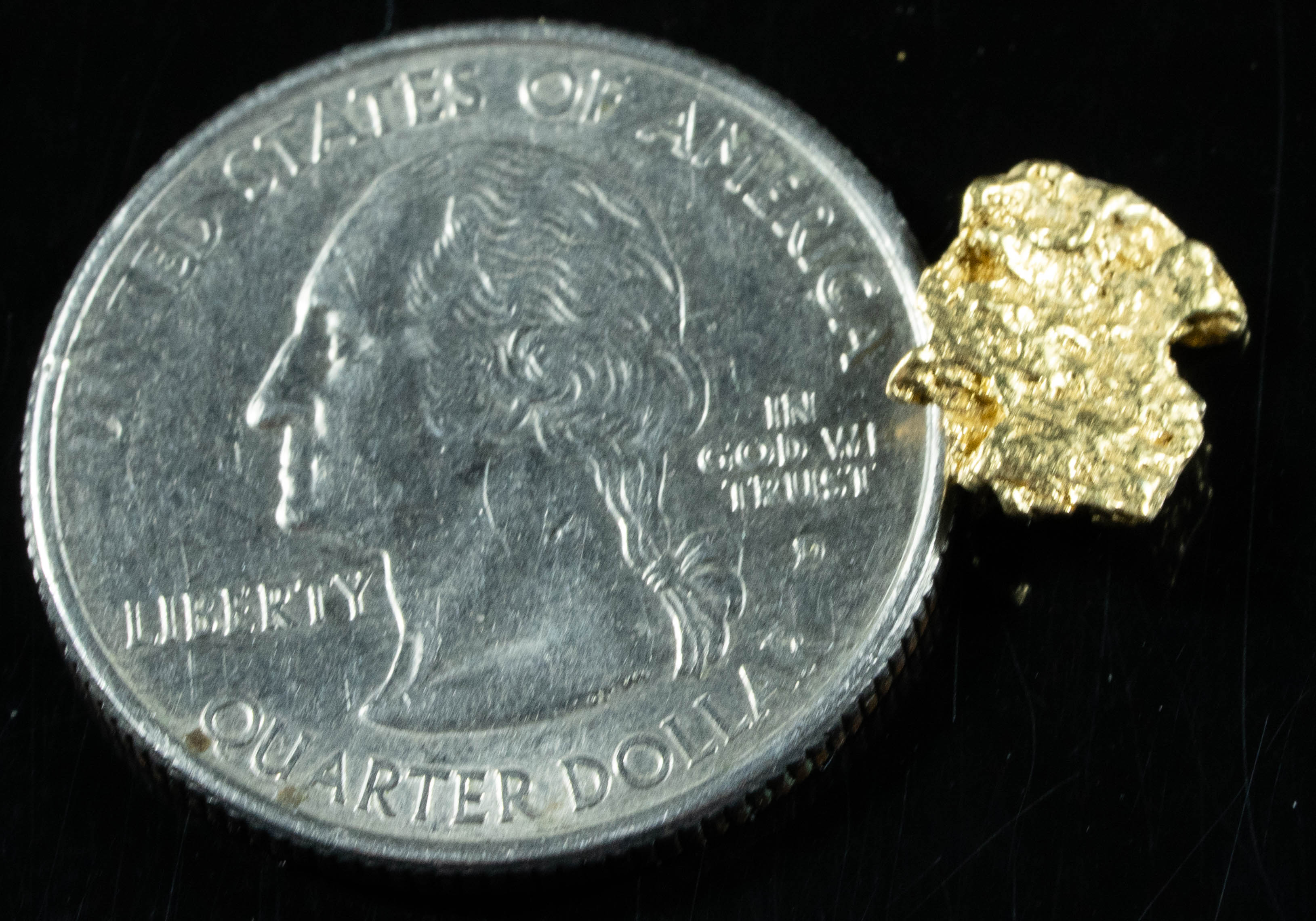 #43 Alaskan BC Natural Gold Nugget 1.15 Grams Genuine