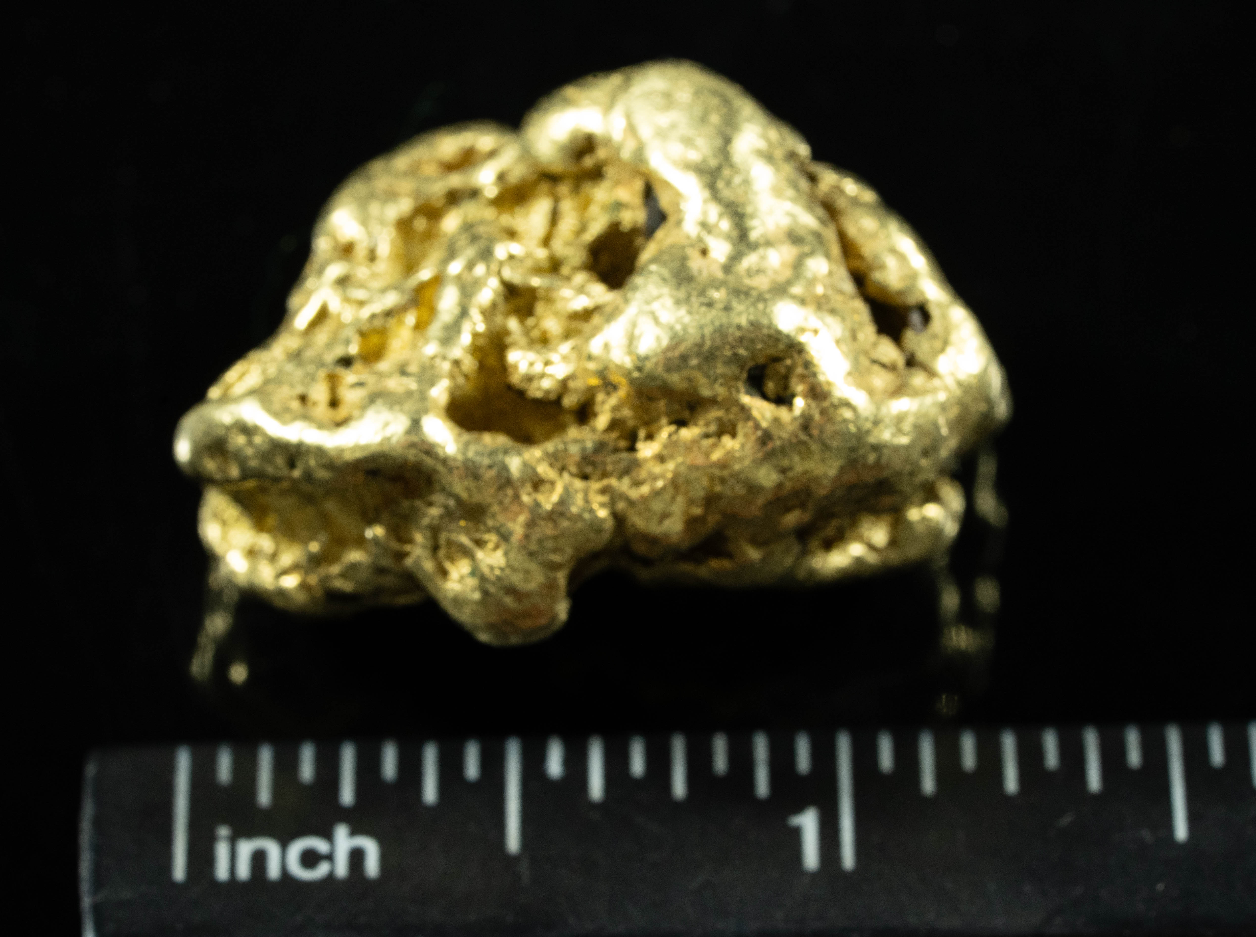 Large Alaskan BC Gold Nugget Genuine 50.43 Grams 1.62 Troy Ounces