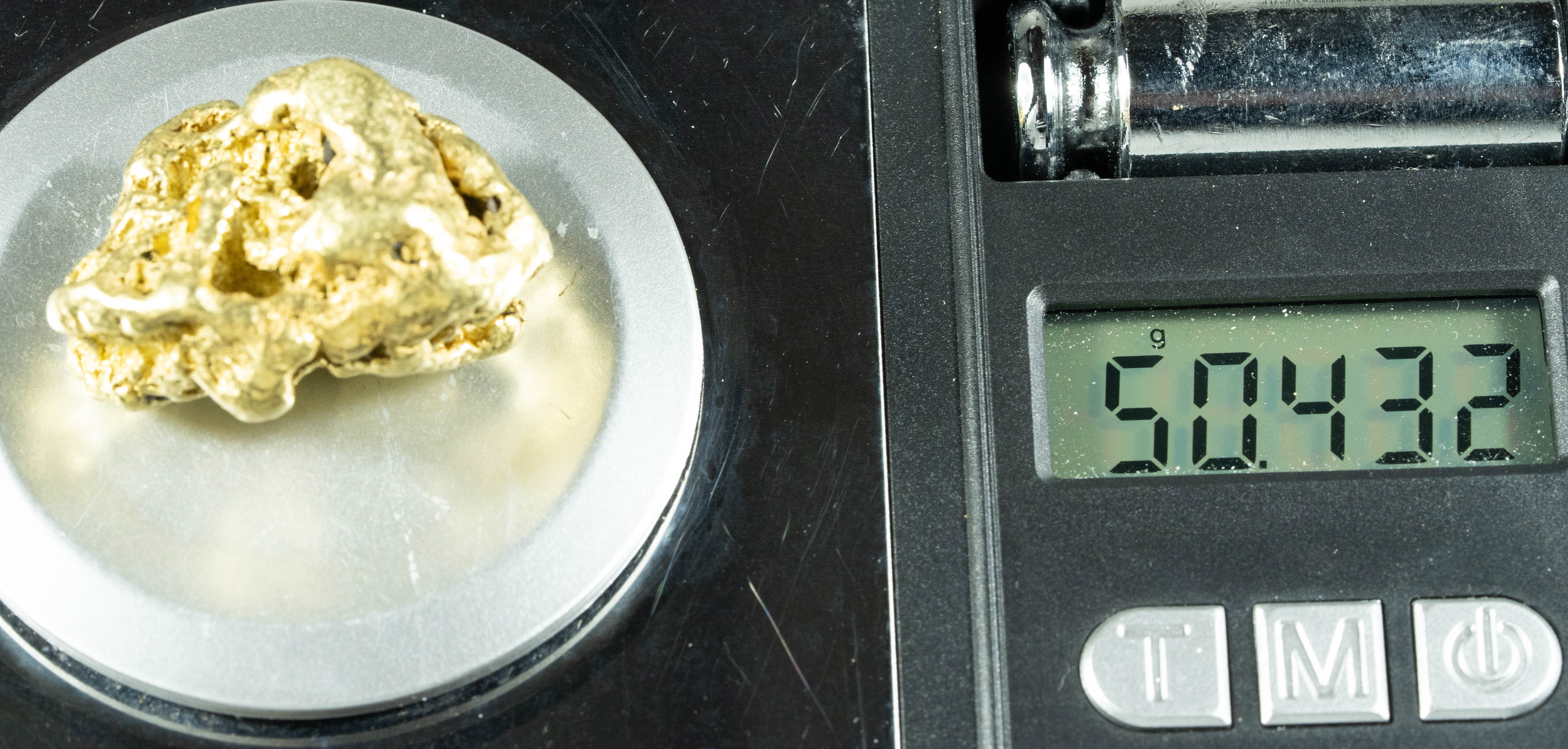 Large Alaskan BC Gold Nugget Genuine 50.43 Grams 1.62 Troy Ounces