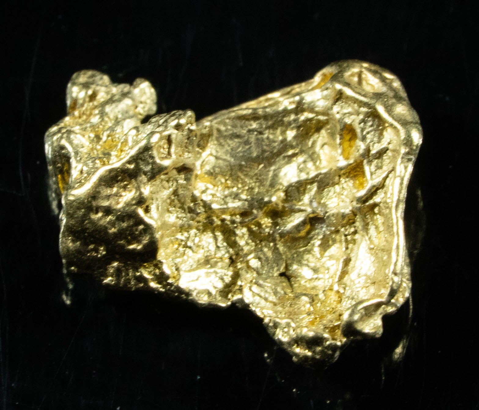 #72 Alaskan BC Natural Gold Nugget .98 Grams Genuine