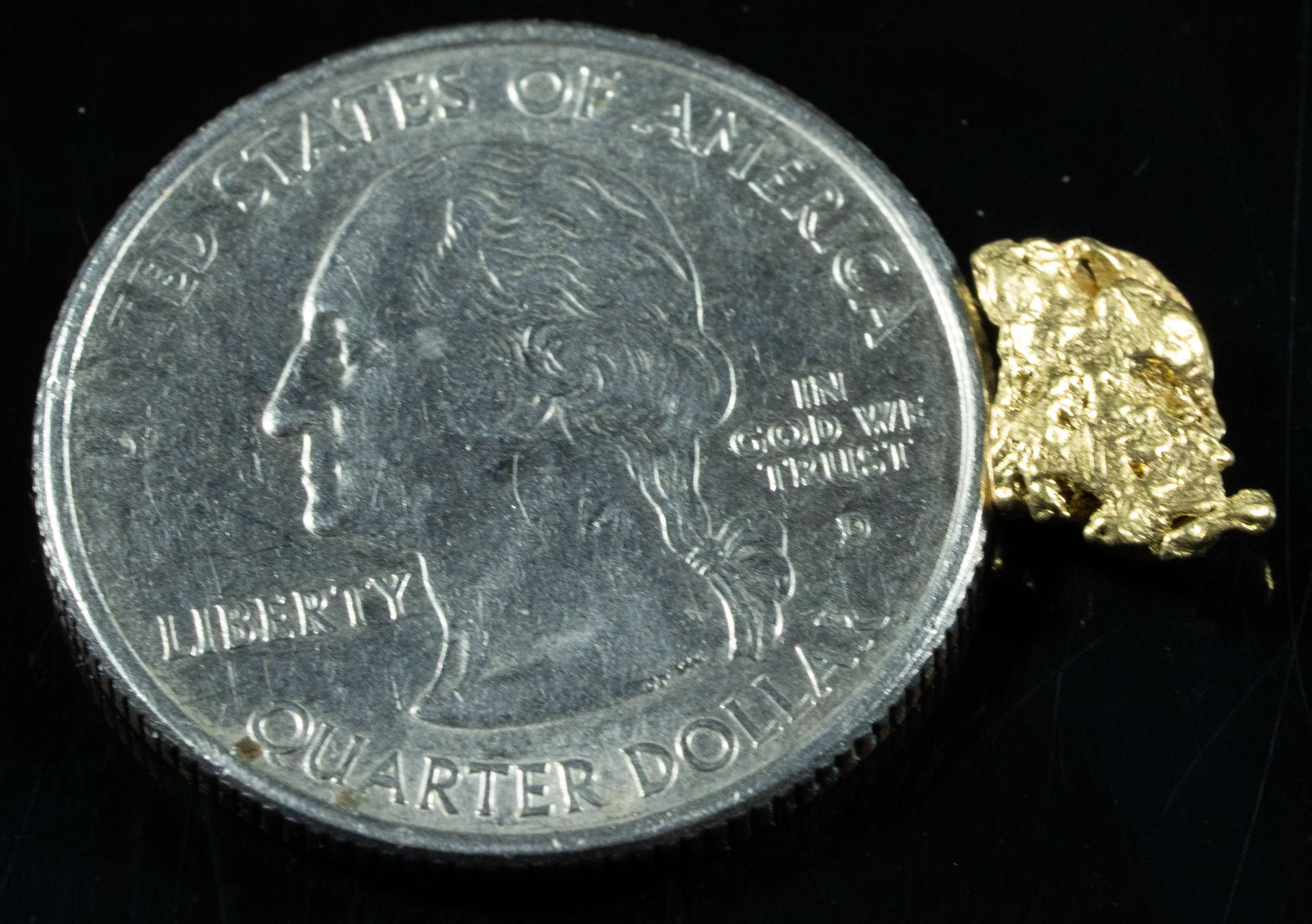 #82 Alaskan BC Natural Gold Nugget .97 Grams Genuine