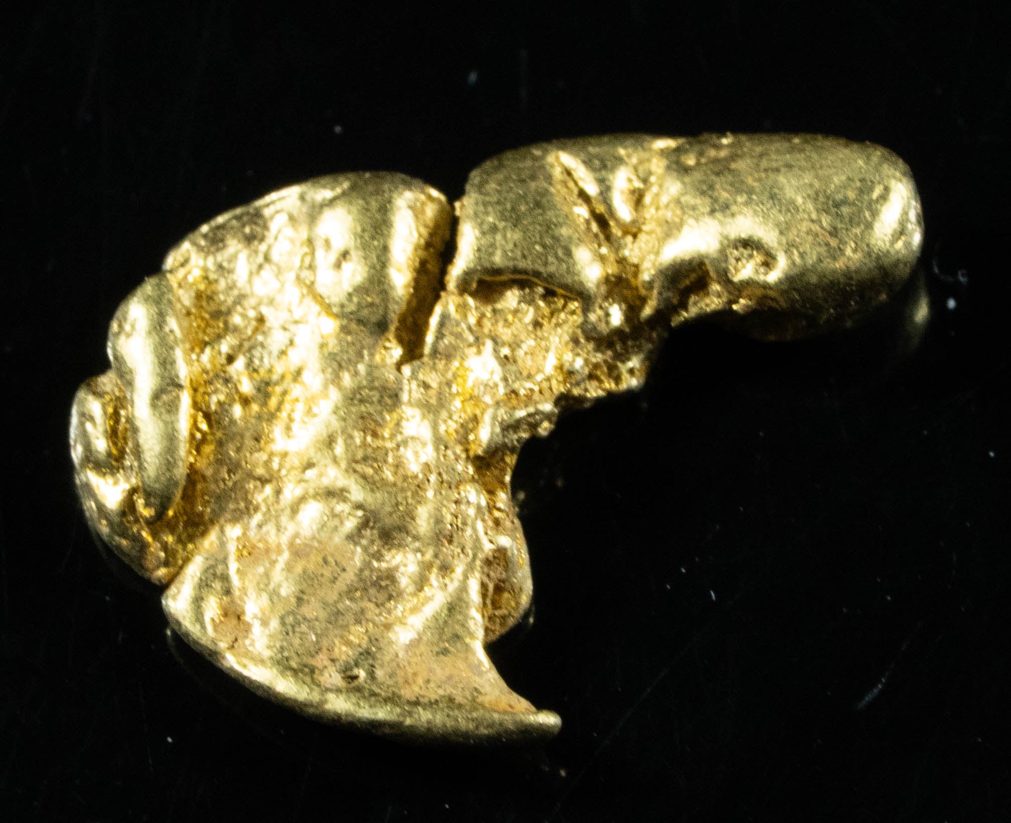 #84 Alaskan BC Natural Gold Nugget .67 Grams Genuine