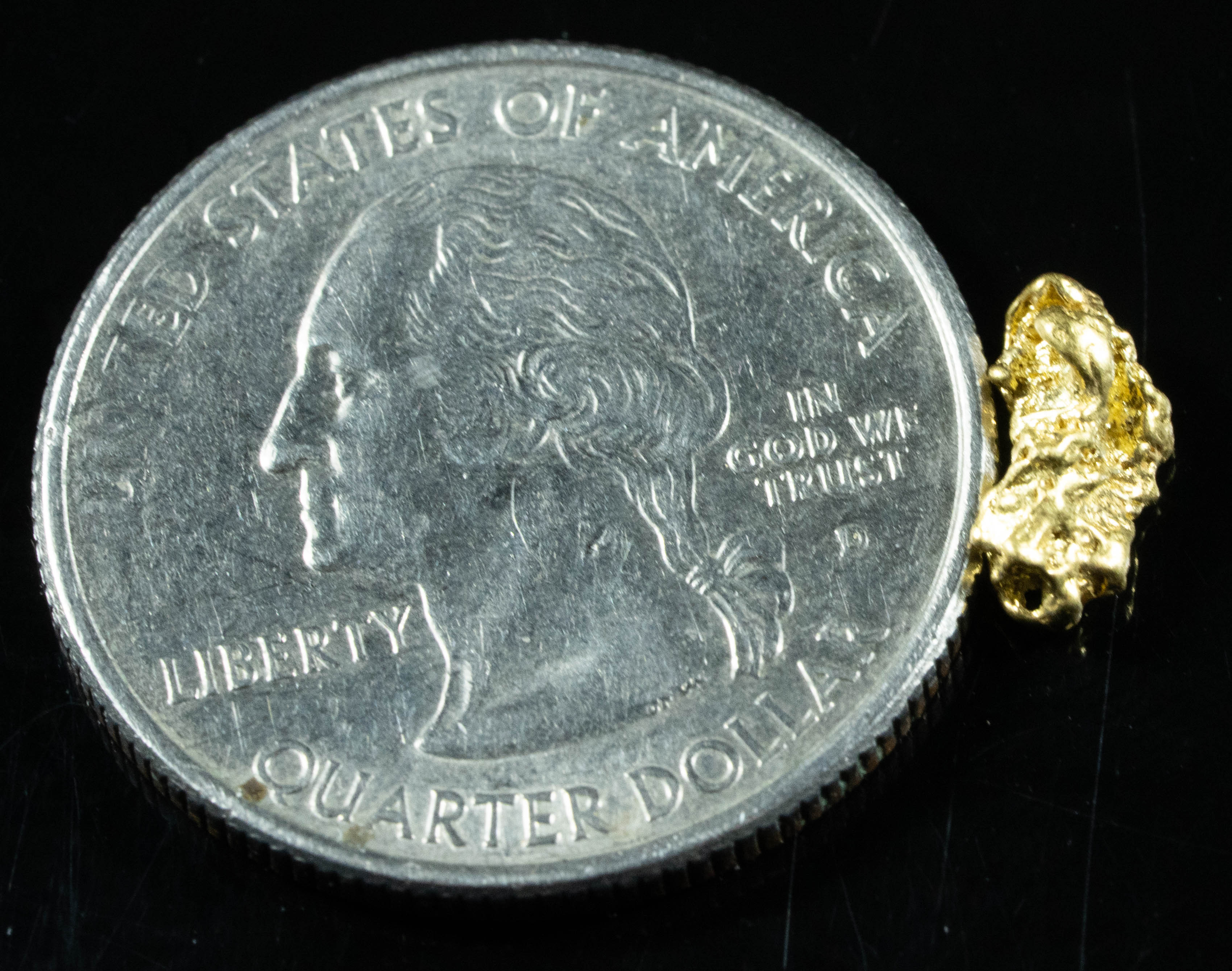 #96 Alaskan BC Natural Gold Nugget .64 Grams Genuine