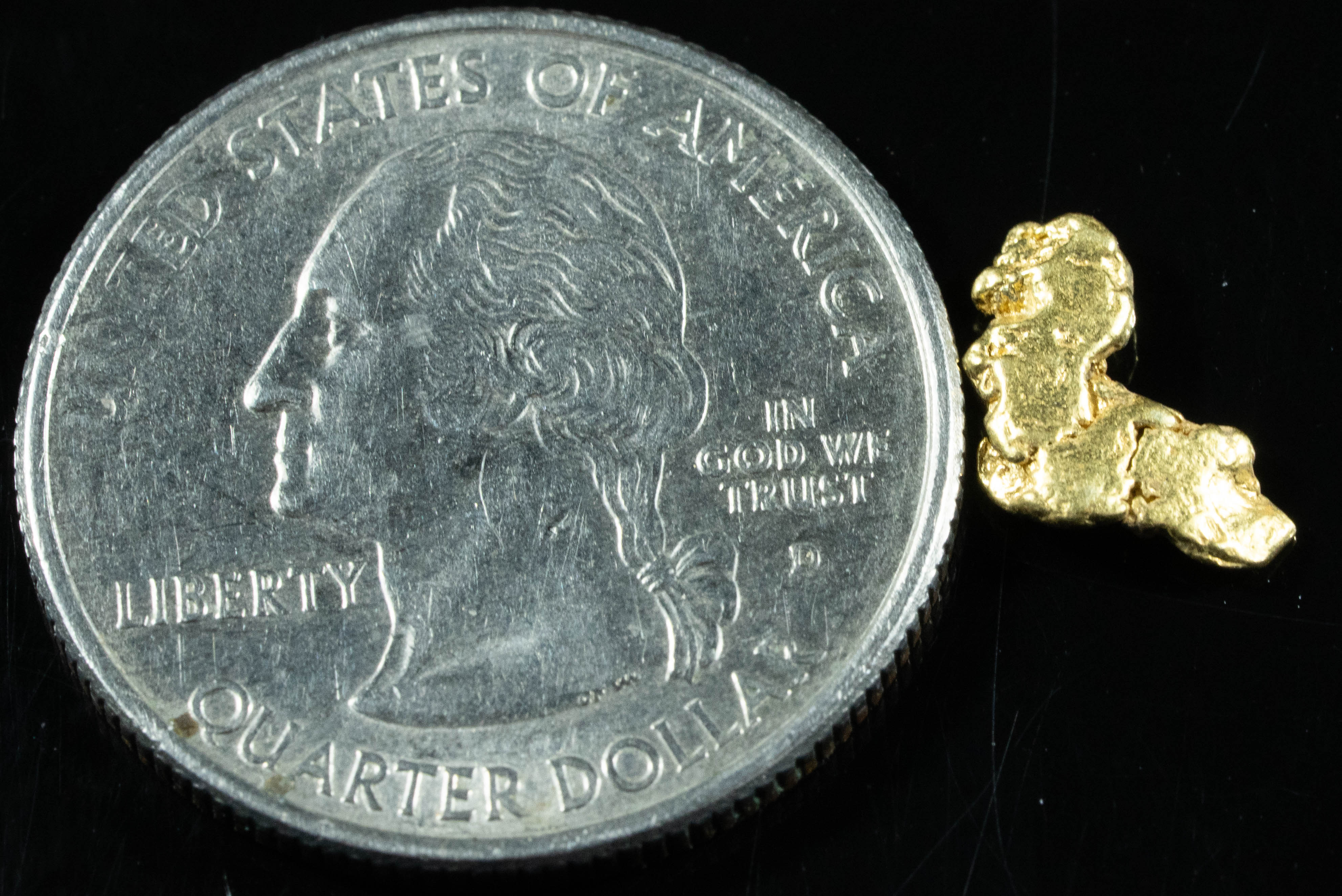 #99 Alaskan BC Natural Gold Nugget .76 Grams Genuine