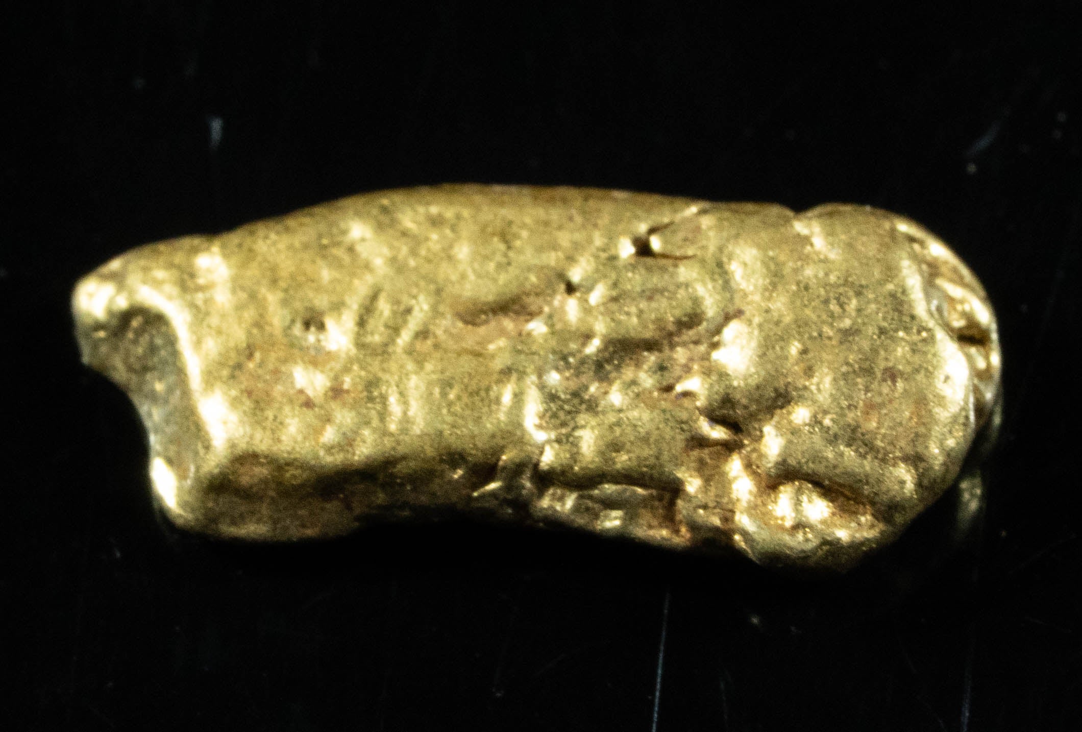 #101 Alaskan BC Natural Gold Nugget .77 Grams Genuine