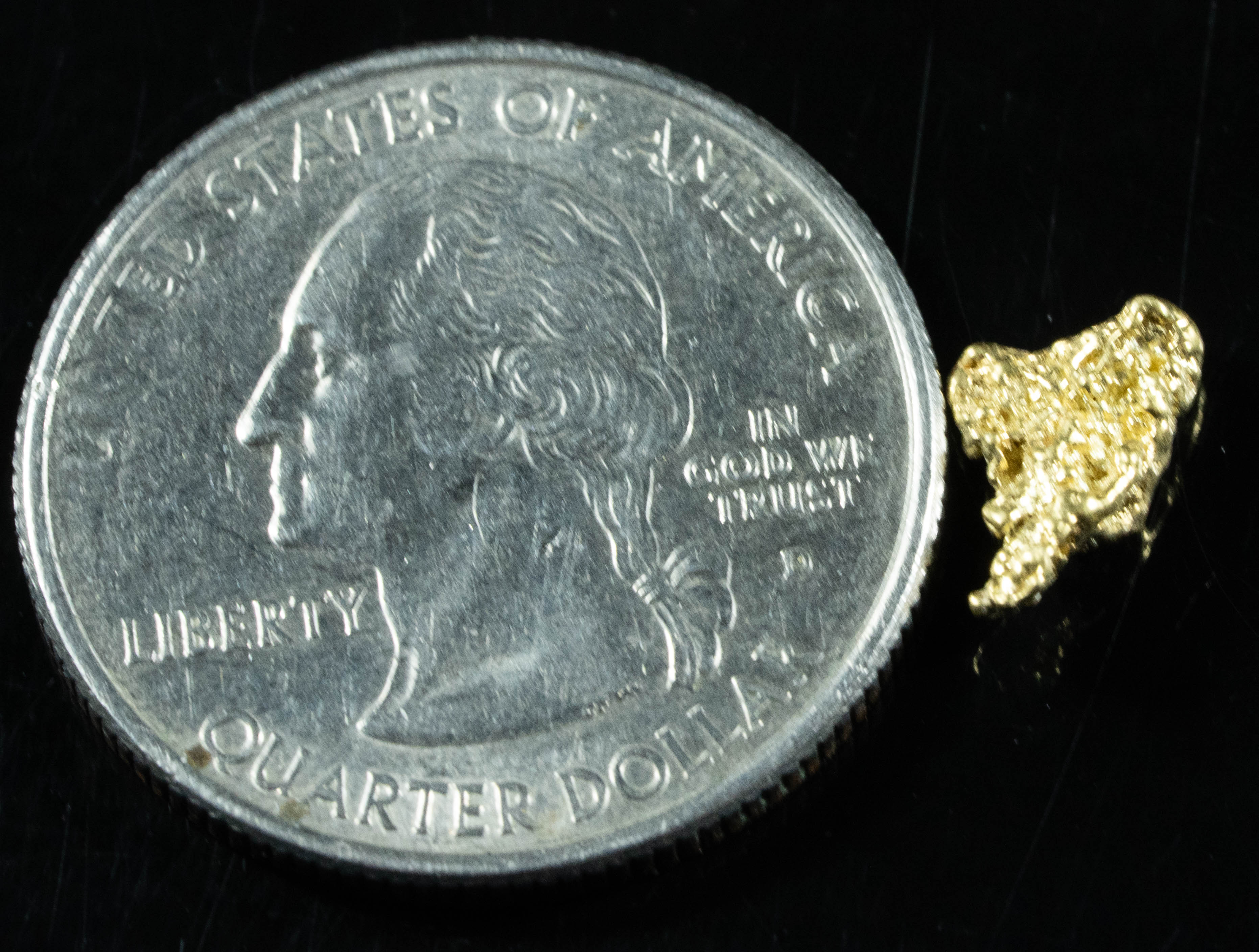 #107 Alaskan BC Natural Gold Nugget .65 Grams Genuine