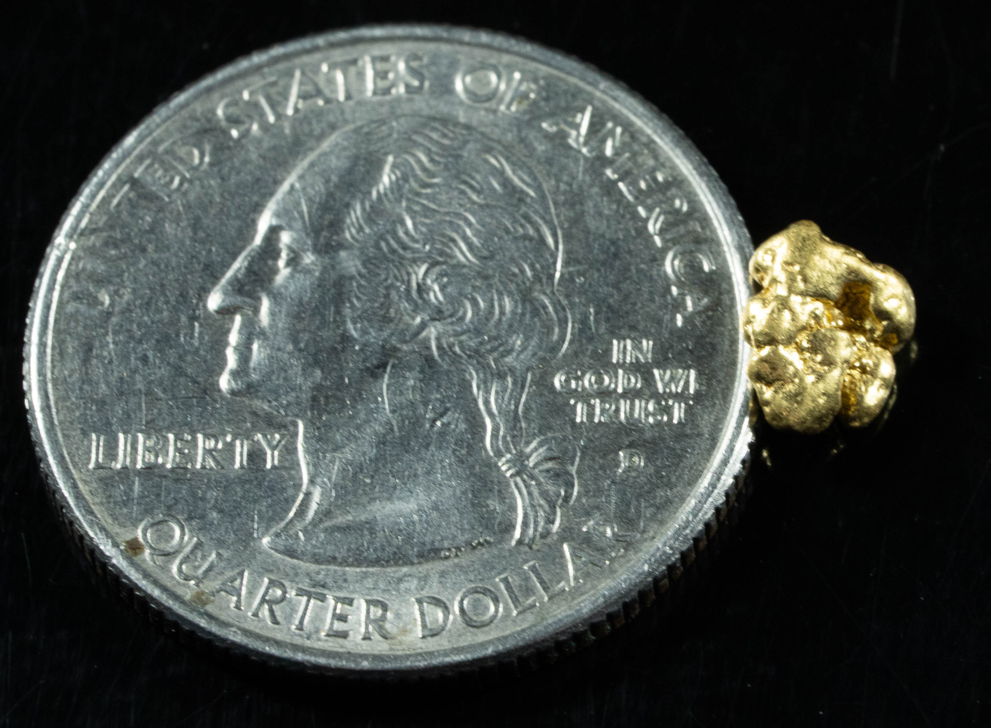 #111 Alaskan BC Natural Gold Nugget .69 Grams Genuine