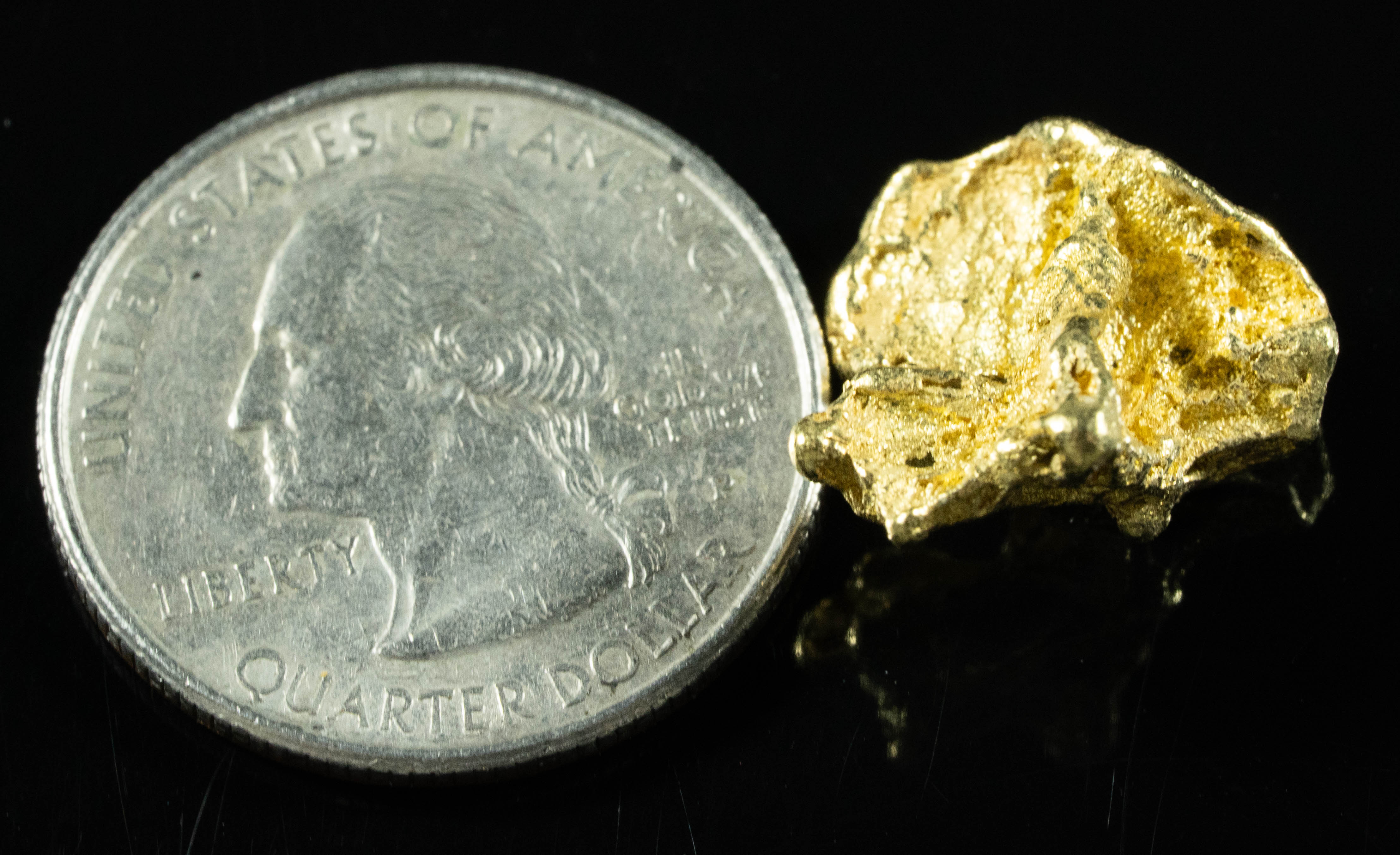 #189 Alaskan BC Natural Gold Nugget 4.88 Grams Genuine