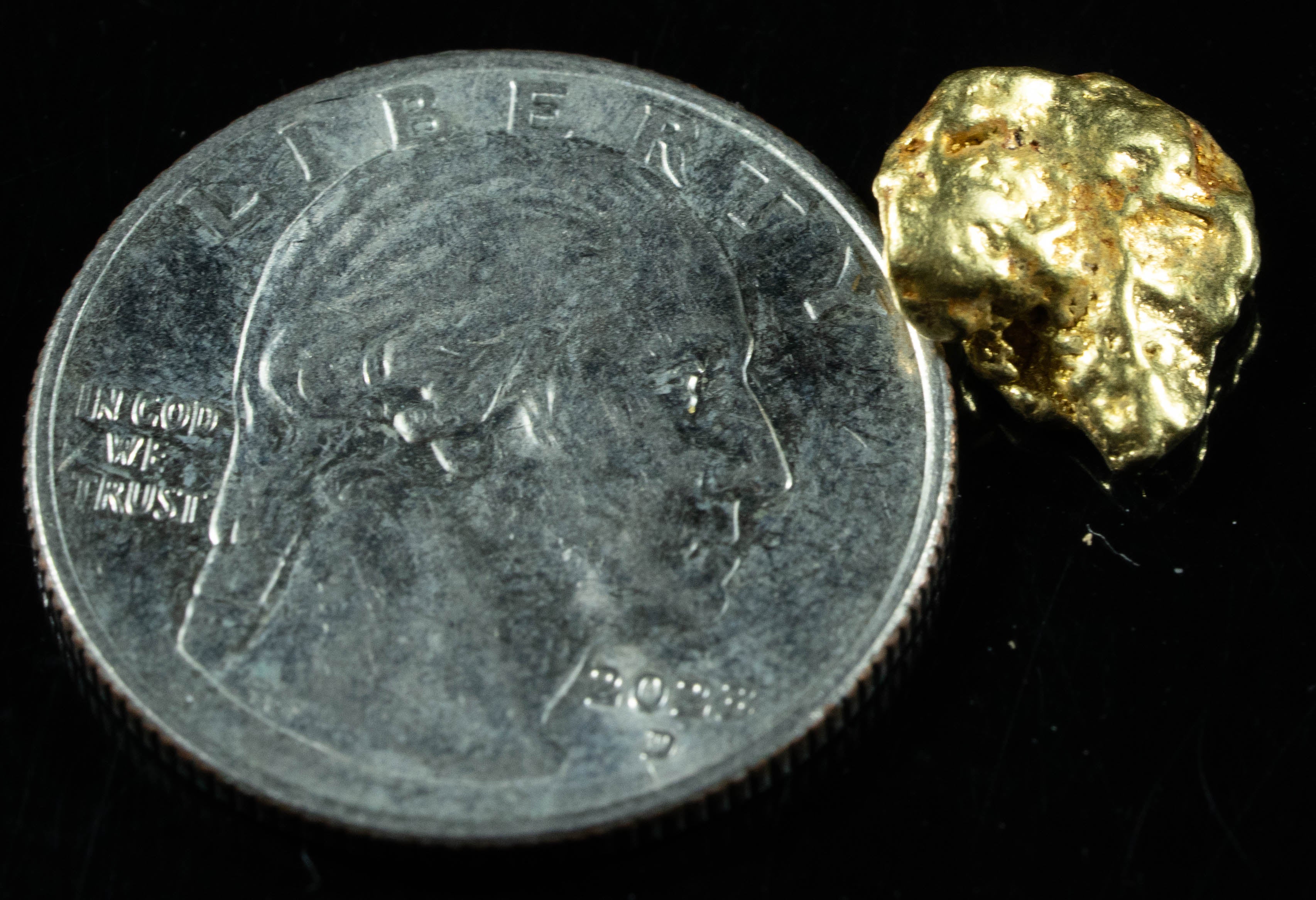 #234 Alaskan BC Natural Gold Nugget 2.61 Grams Genuine