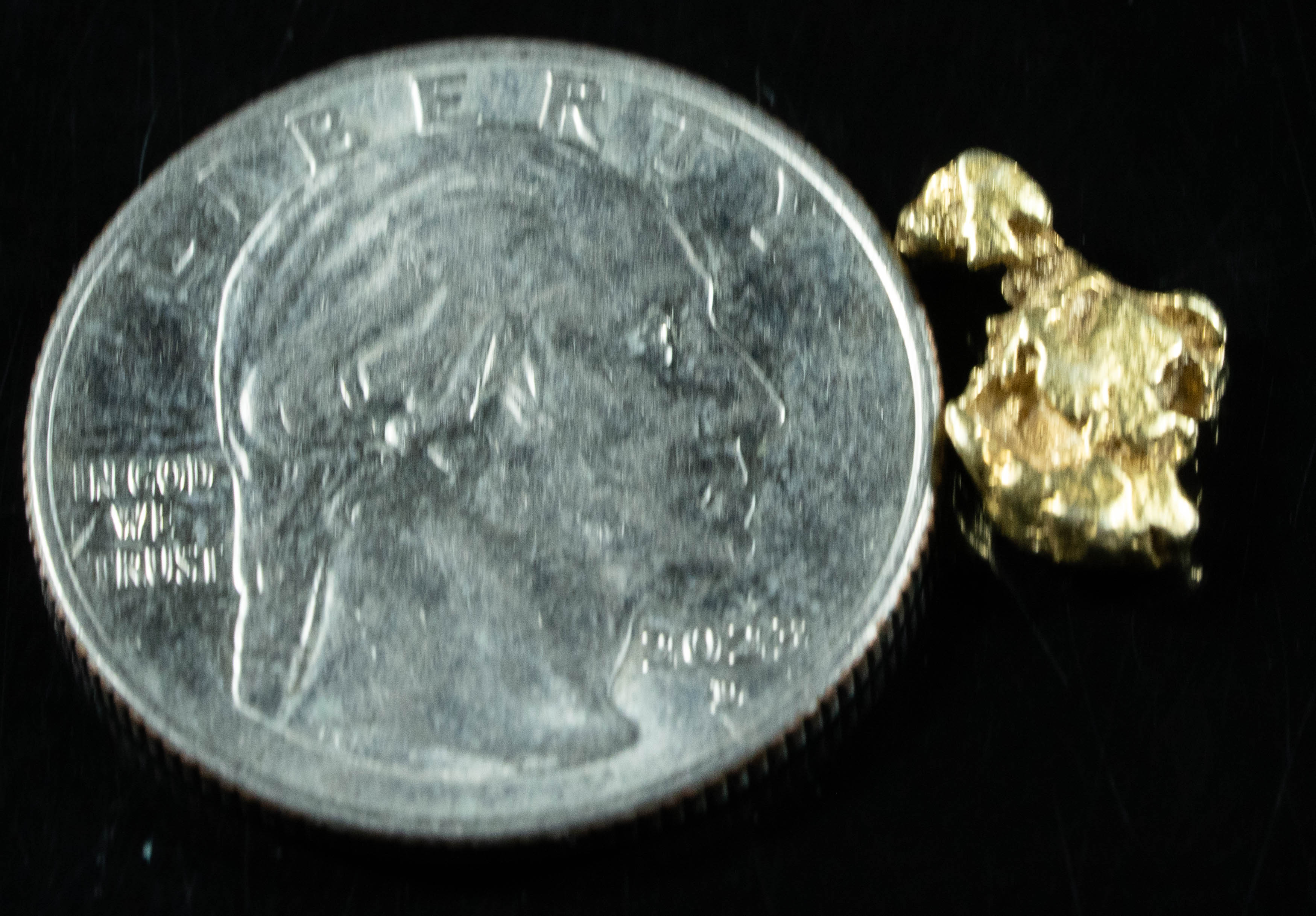 #23 Alaskan BC Natural Gold Nugget 1.33 Grams Genuine