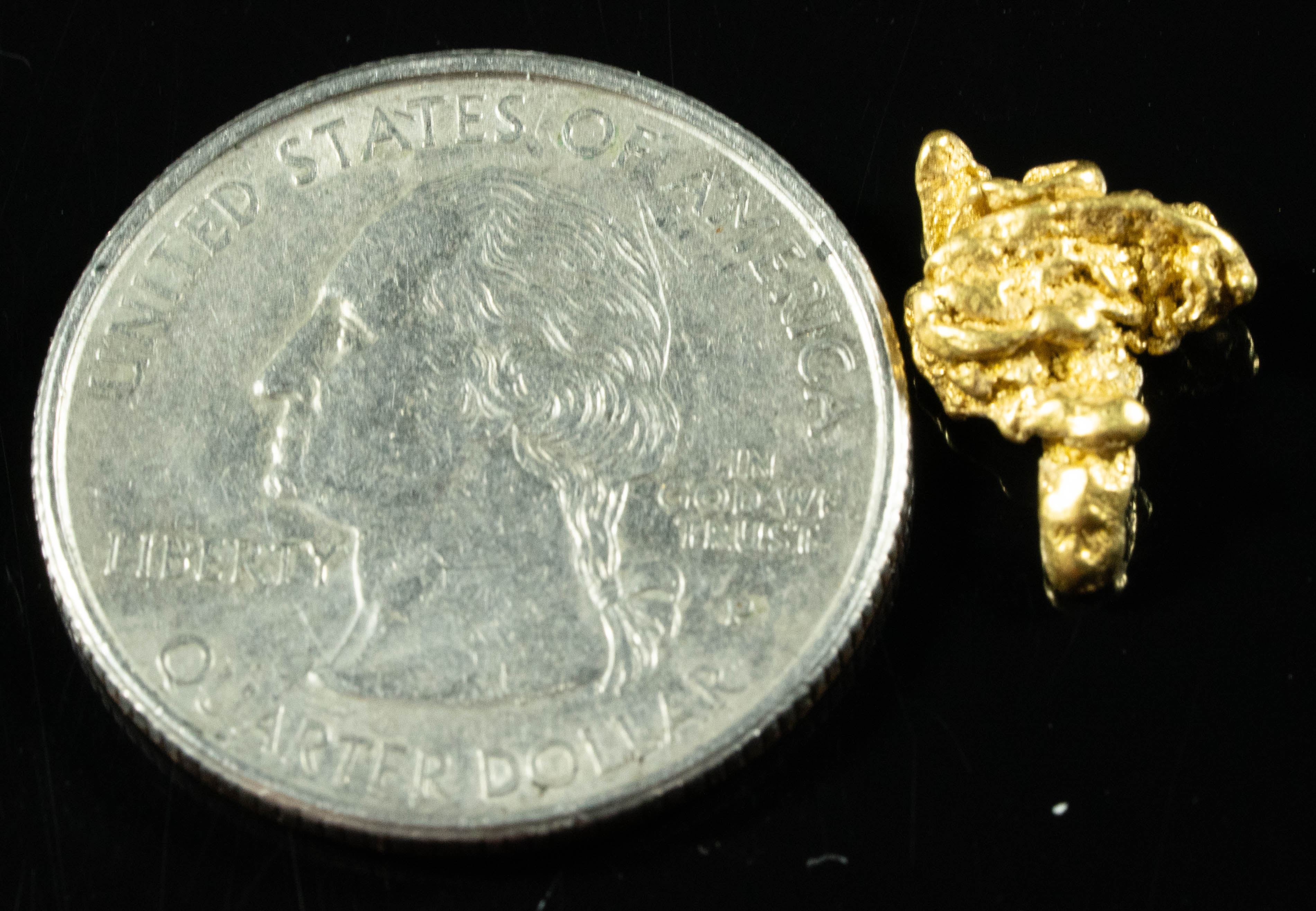 #4 Alaskan BC Natural Gold Nugget 1.51 Grams Genuine