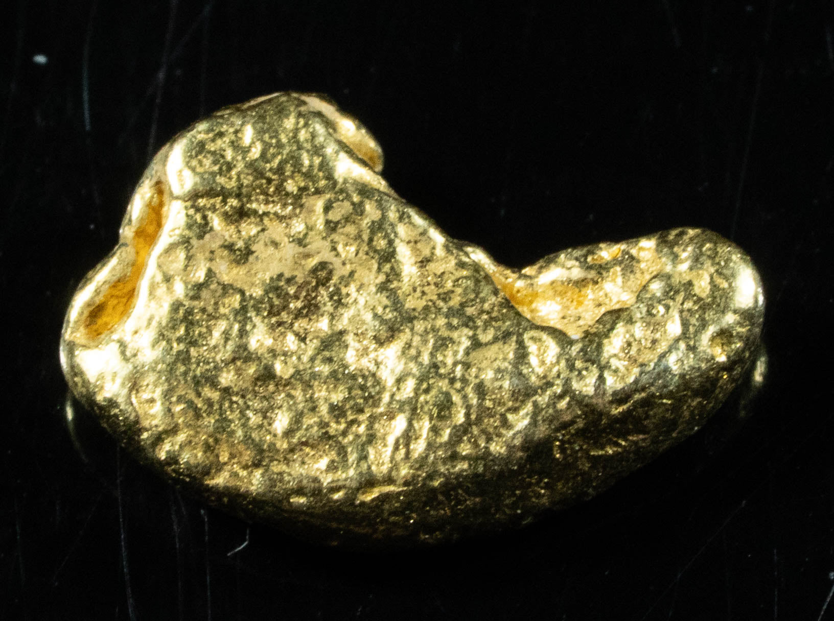 #40 Alaskan BC Natural Gold Nugget .72 Grams Genuine
