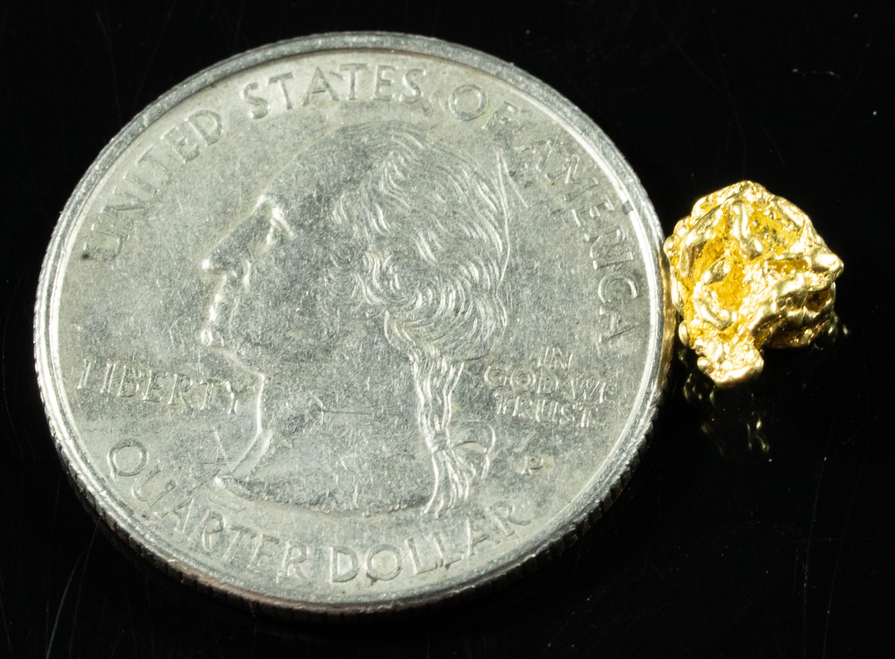 #35 Alaskan BC Natural Gold Nugget .79 Grams Genuine
