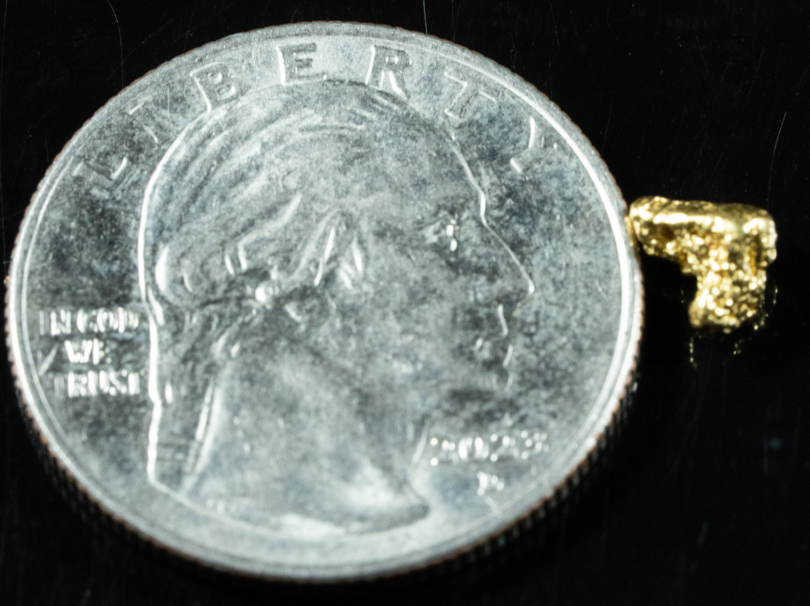 #47 Alaskan BC Natural Gold Nugget .48 Grams Genuine