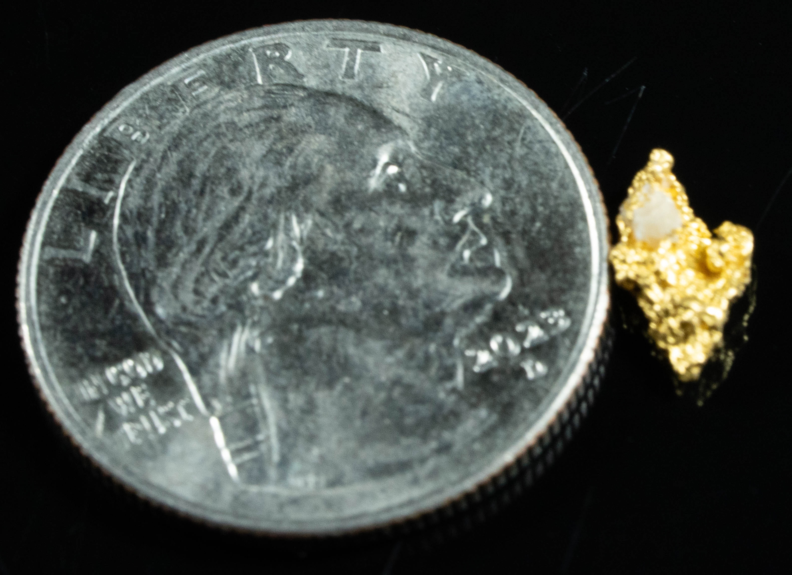 #752 Natural Gold Nugget Australian .52 Grams Genuine