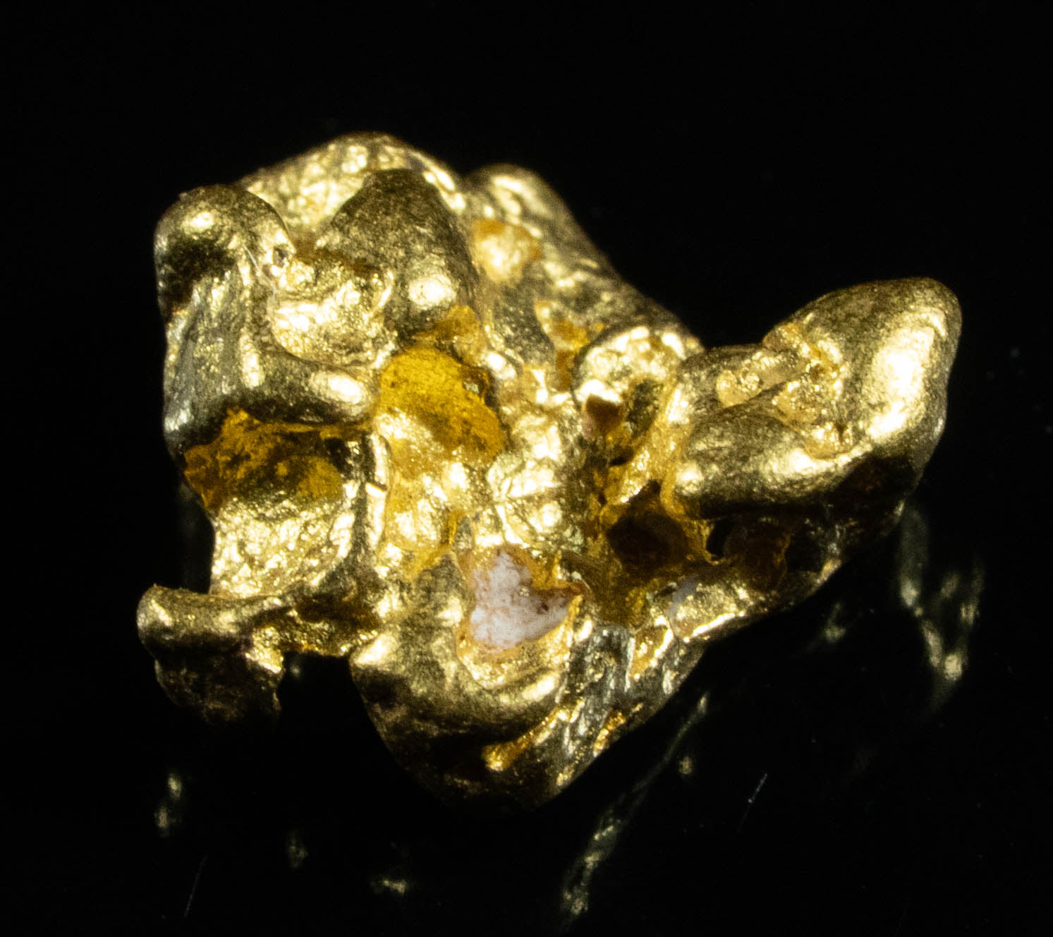 #769 Natural Gold Nugget Australian .86 Grams Genuine