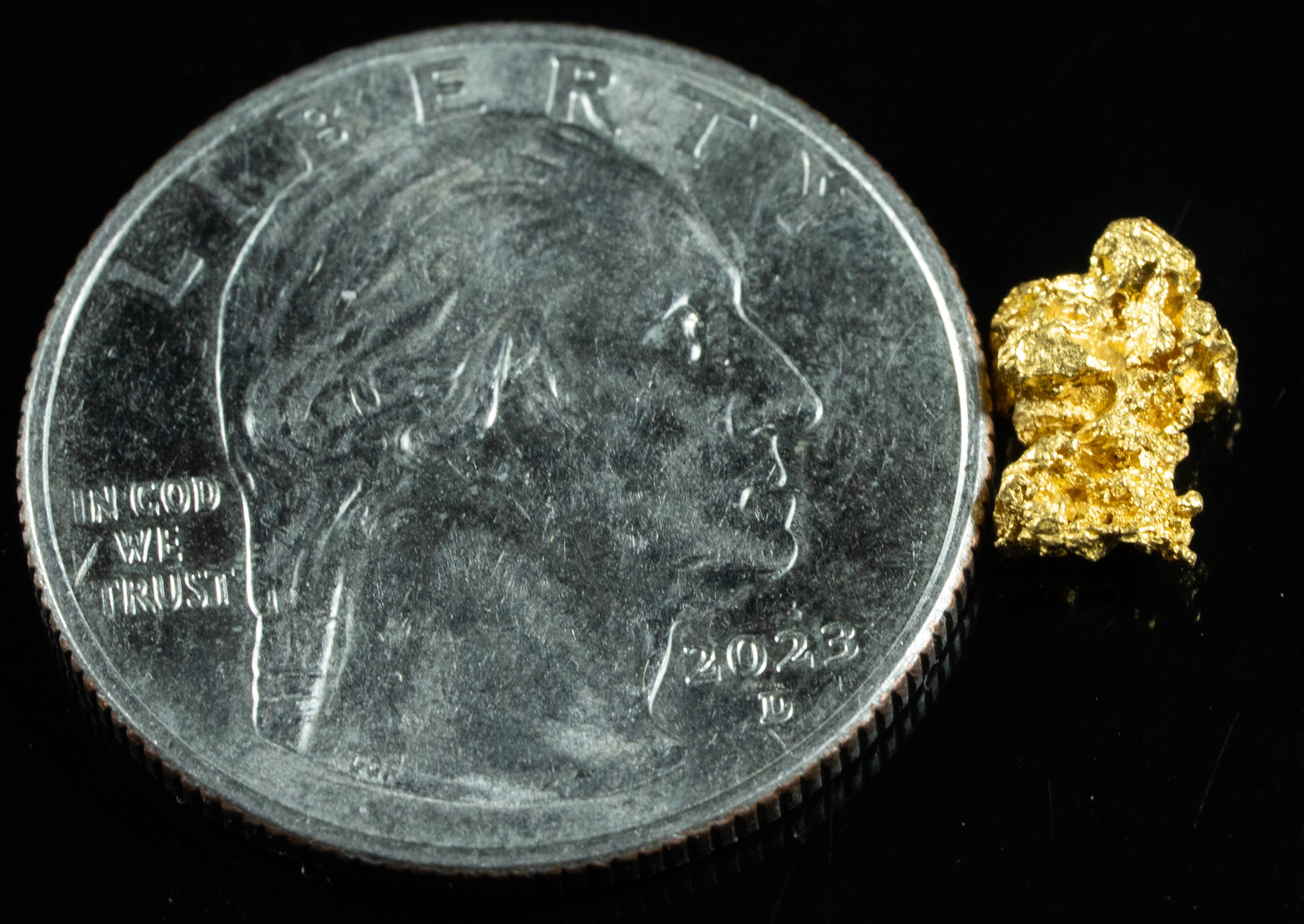 #779 Natural Gold Nugget Australian .93 Grams Genuine