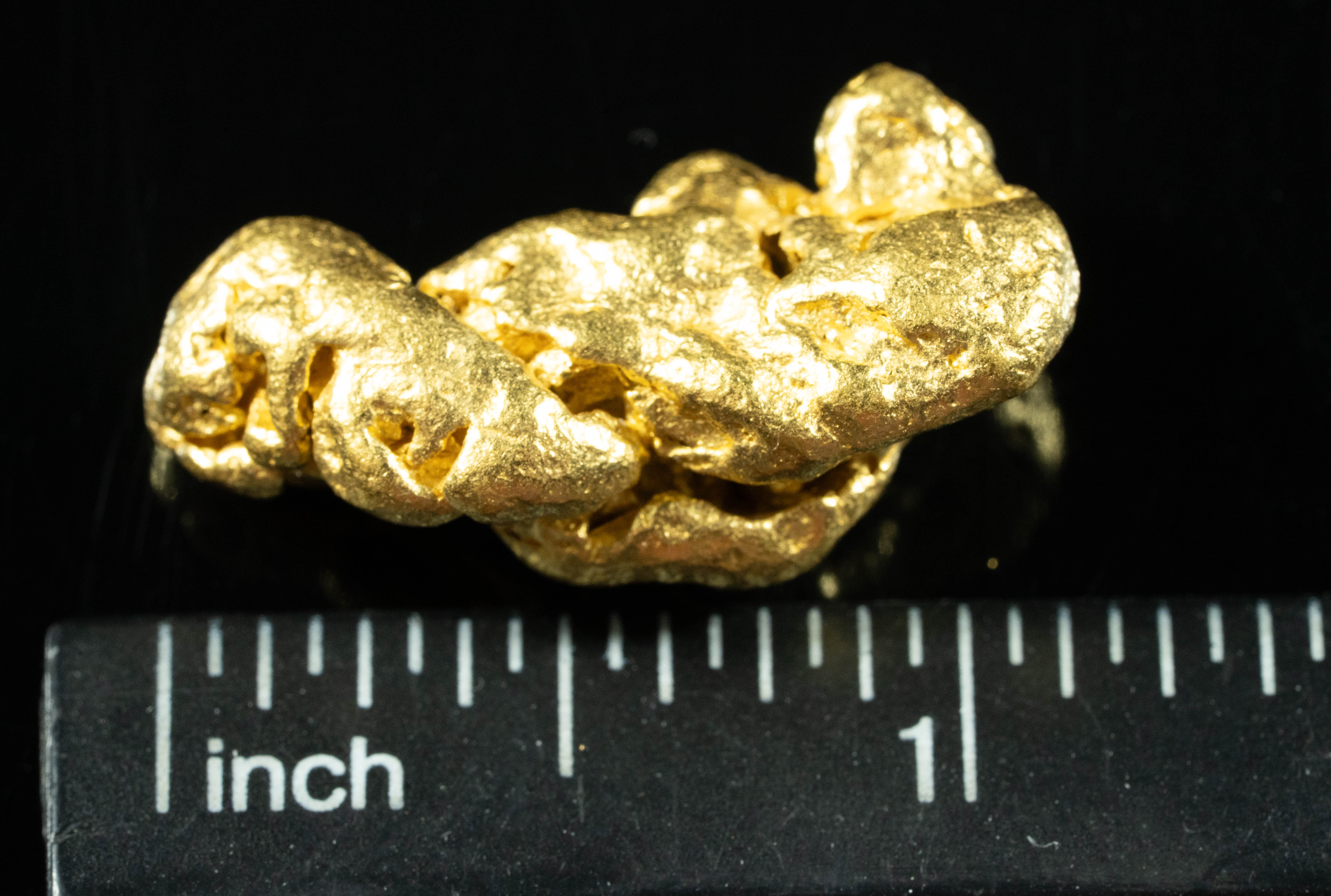 #1203 Natural Gold Nugget Australian 23.29 Grams Genuine
