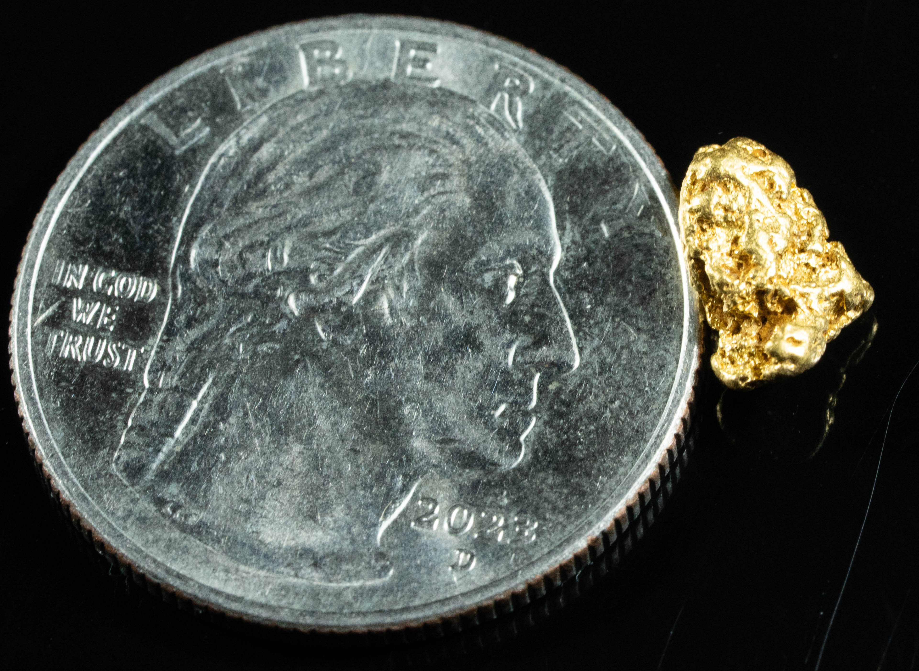 #795 Natural Gold Nugget Australian 1.47 Grams Genuine