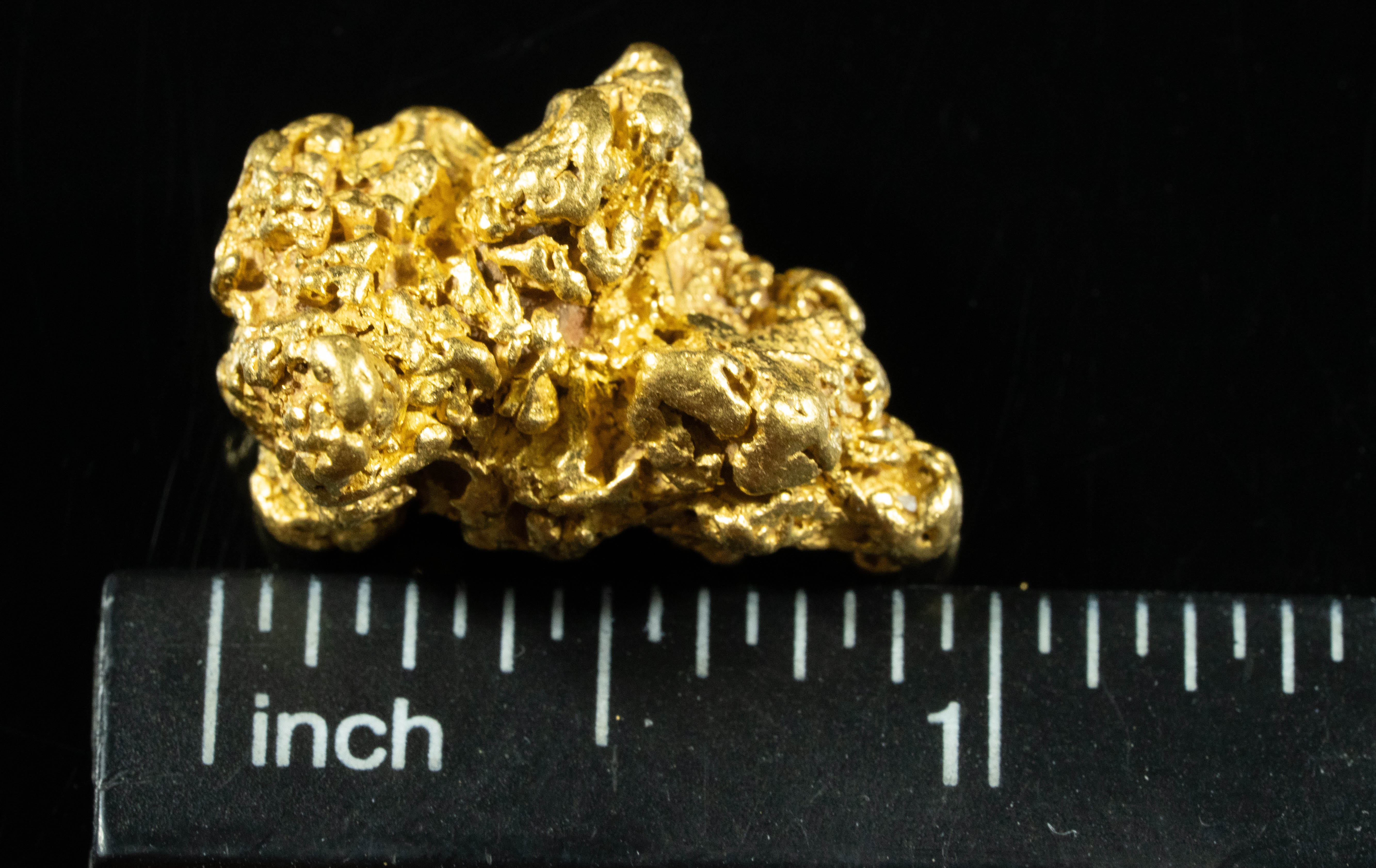 #1233 Natural Gold Nugget Australian 21.70 Grams Genuine