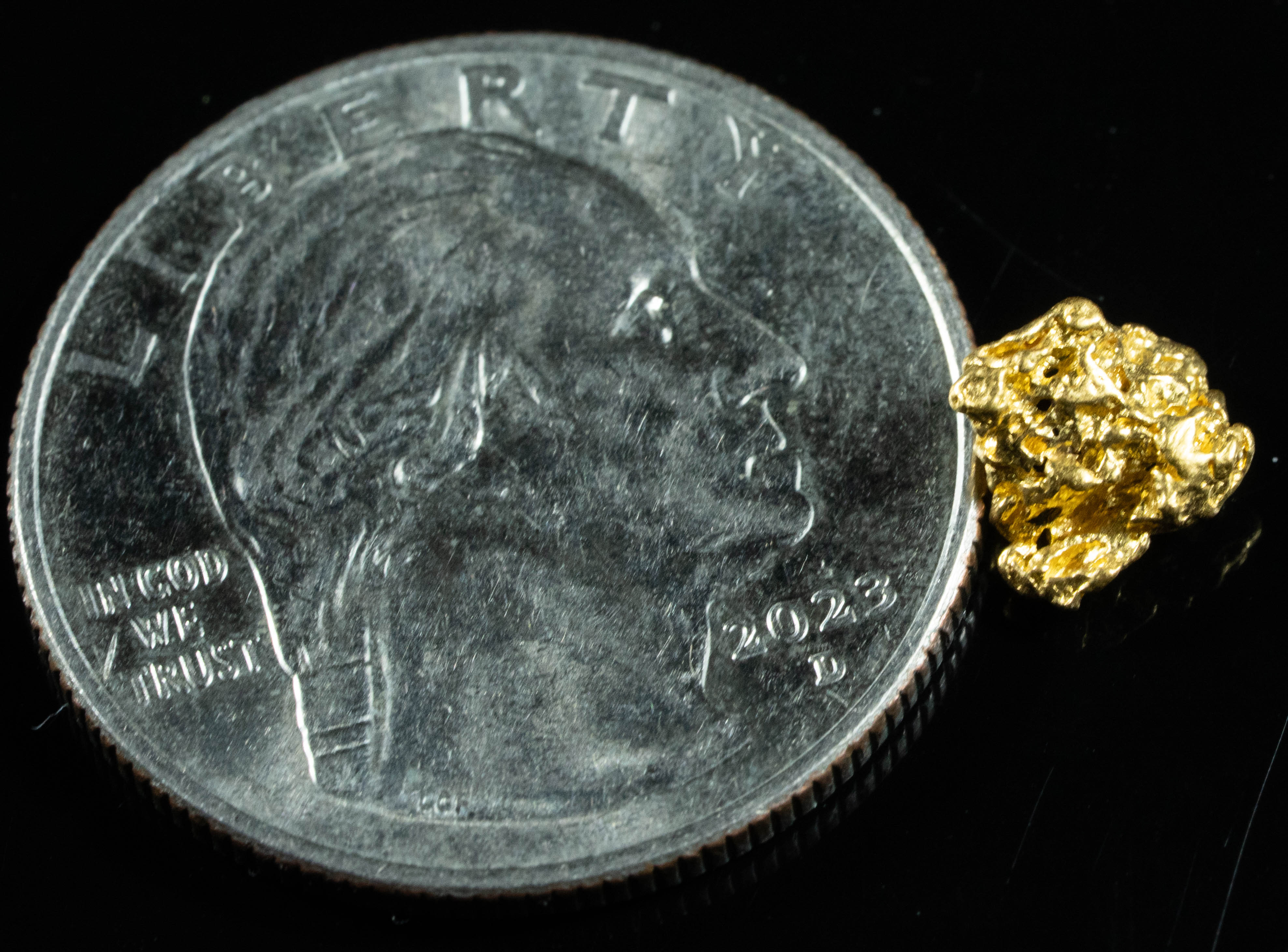 #800 Natural Gold Nugget Australian .73 Grams Genuine