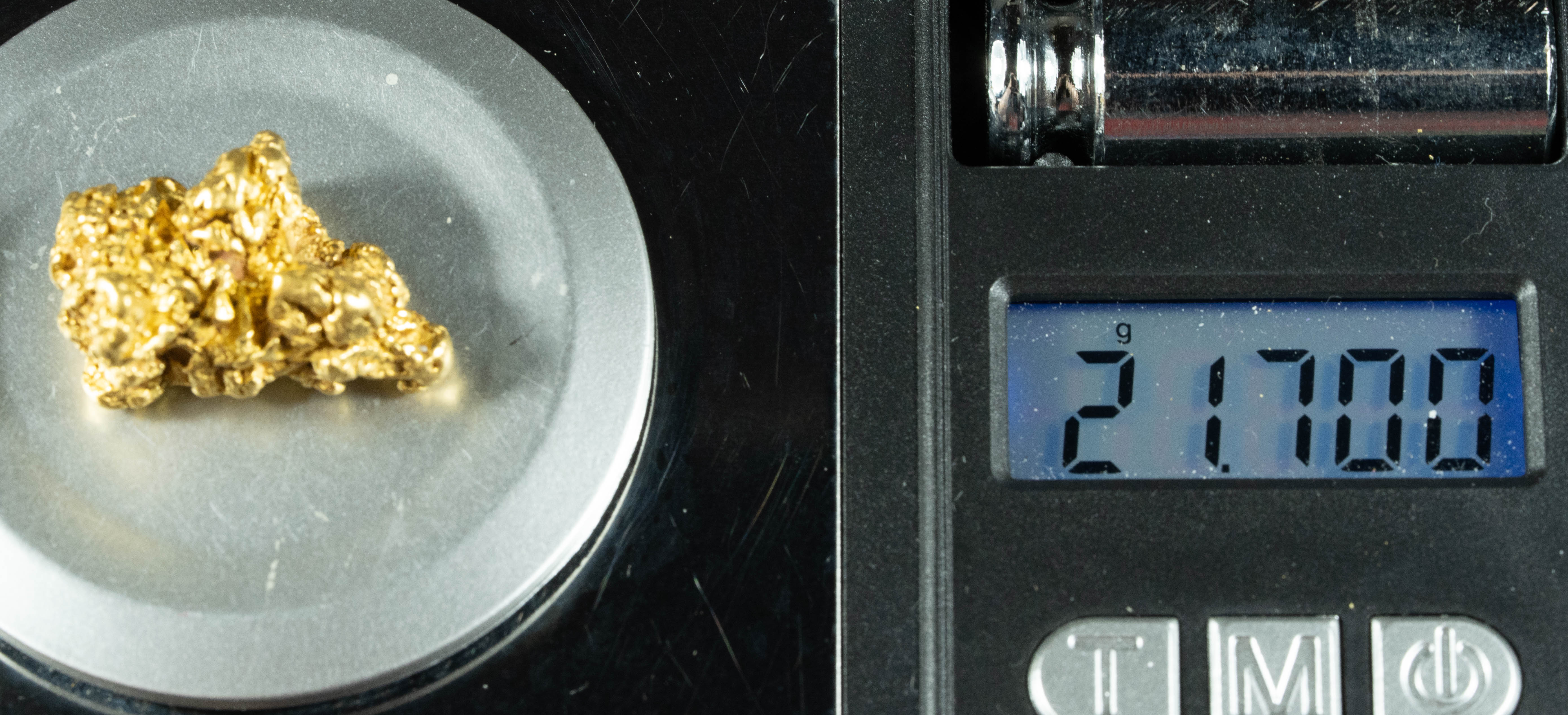 #1233 Natural Gold Nugget Australian 21.70 Grams Genuine