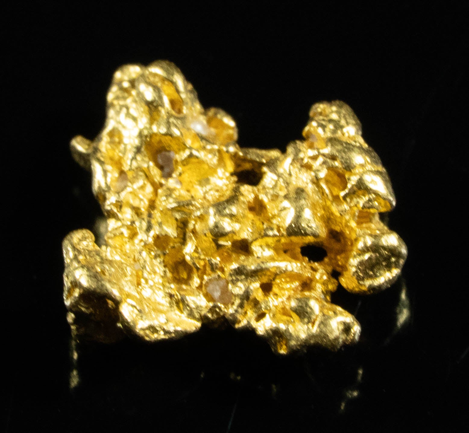 #811 Natural Gold Nugget Australian .74 Grams Genuine