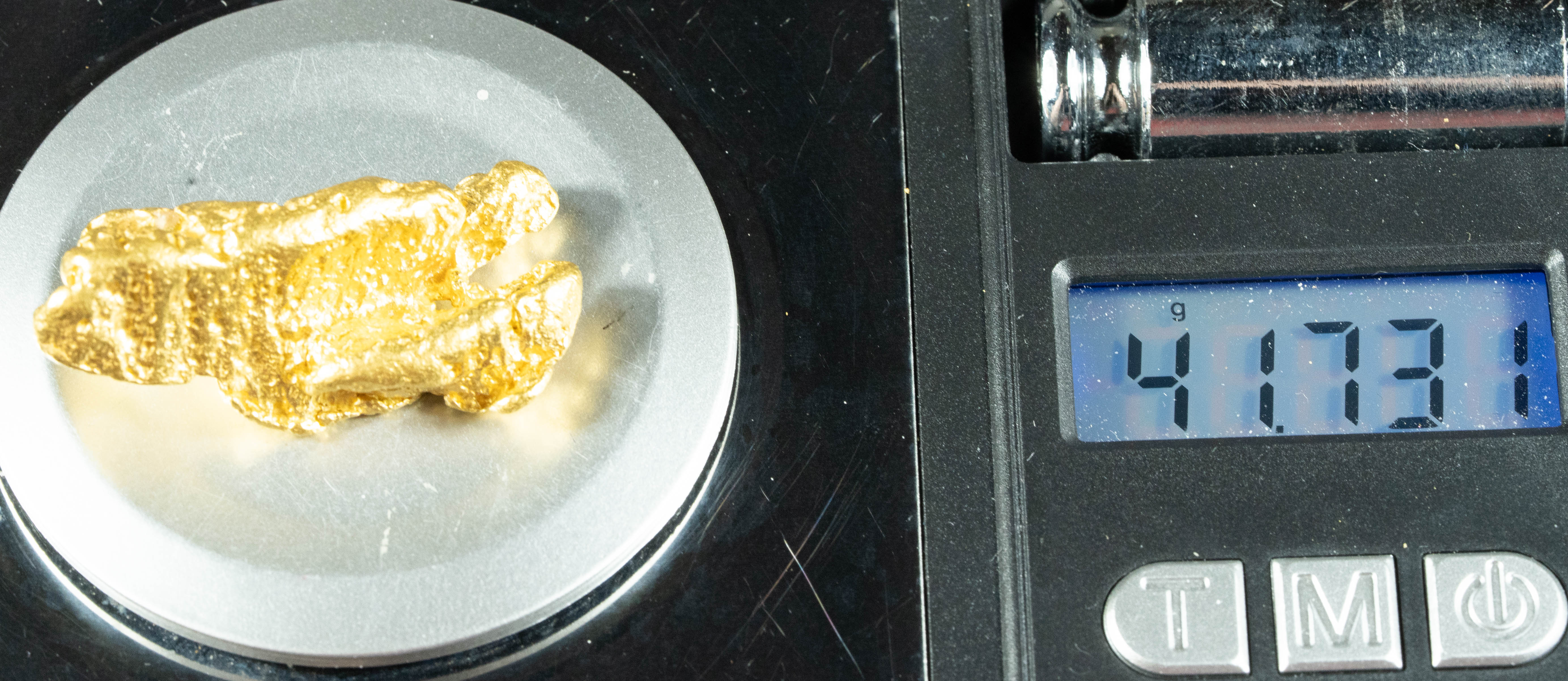 #1237 Natural Gold Nugget Australian 41.73 Grams Genuine