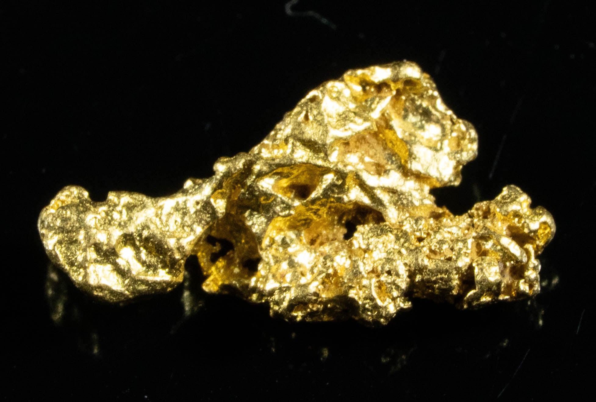 #814 Natural Gold Nugget Australian .94 Grams Genuine