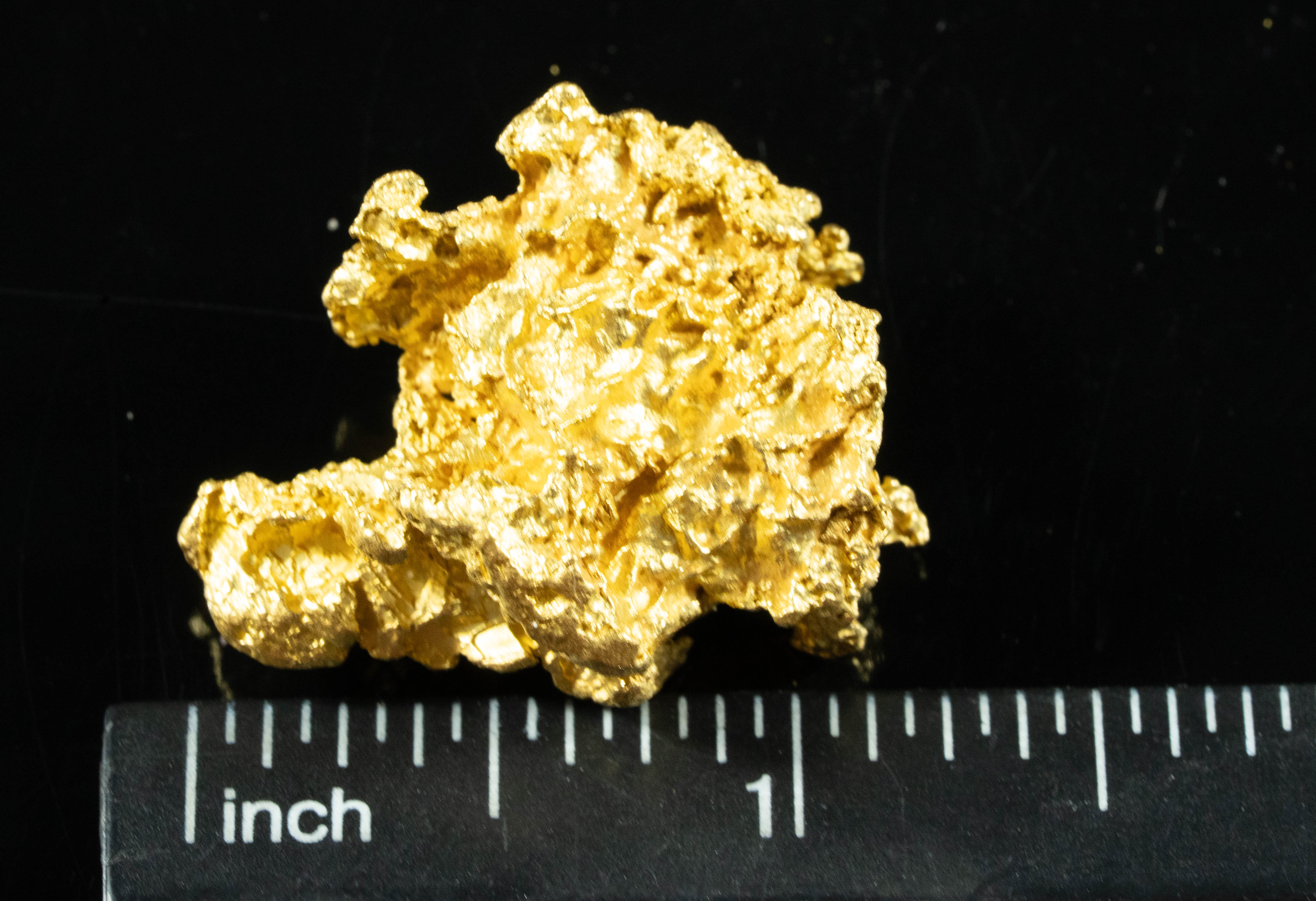 #1244 Natural Gold Nugget Australian 37.15 Grams Genuine