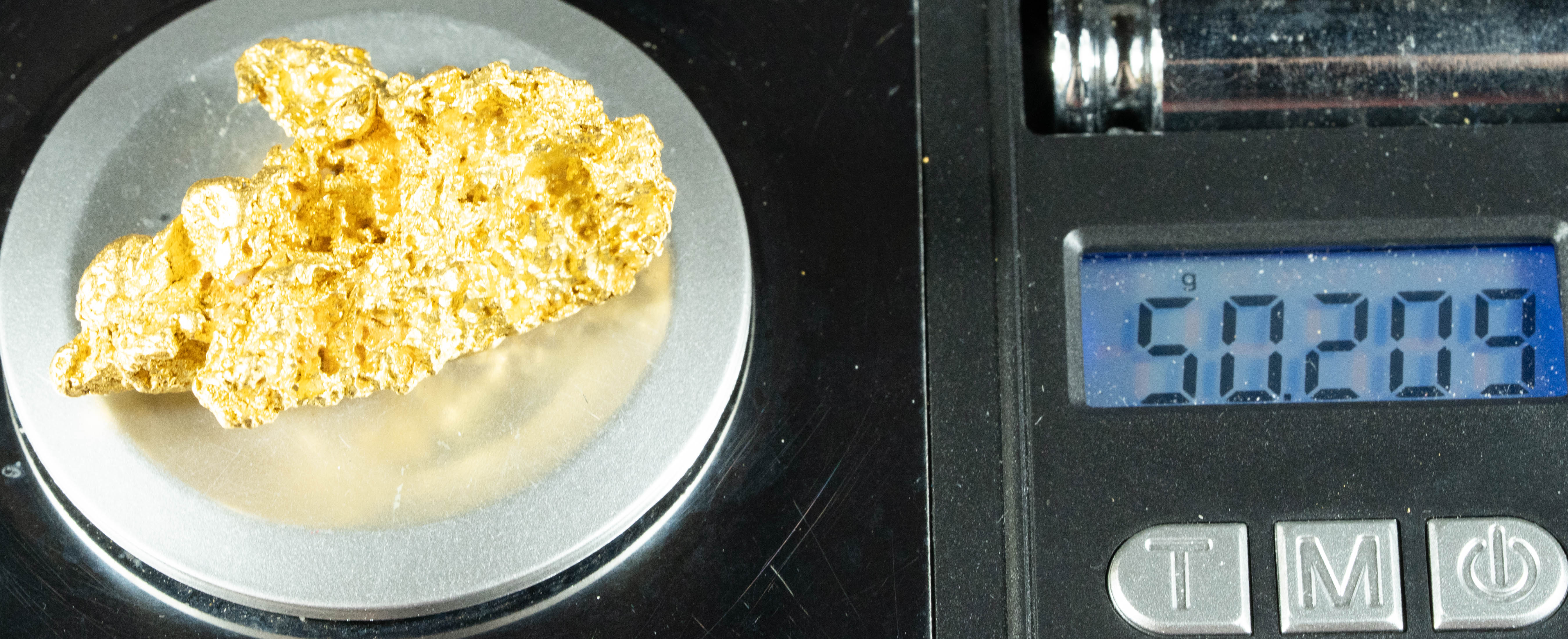 Large Australian Gold Nugget 50.20 Grams 1.61 Troy Ounces.
