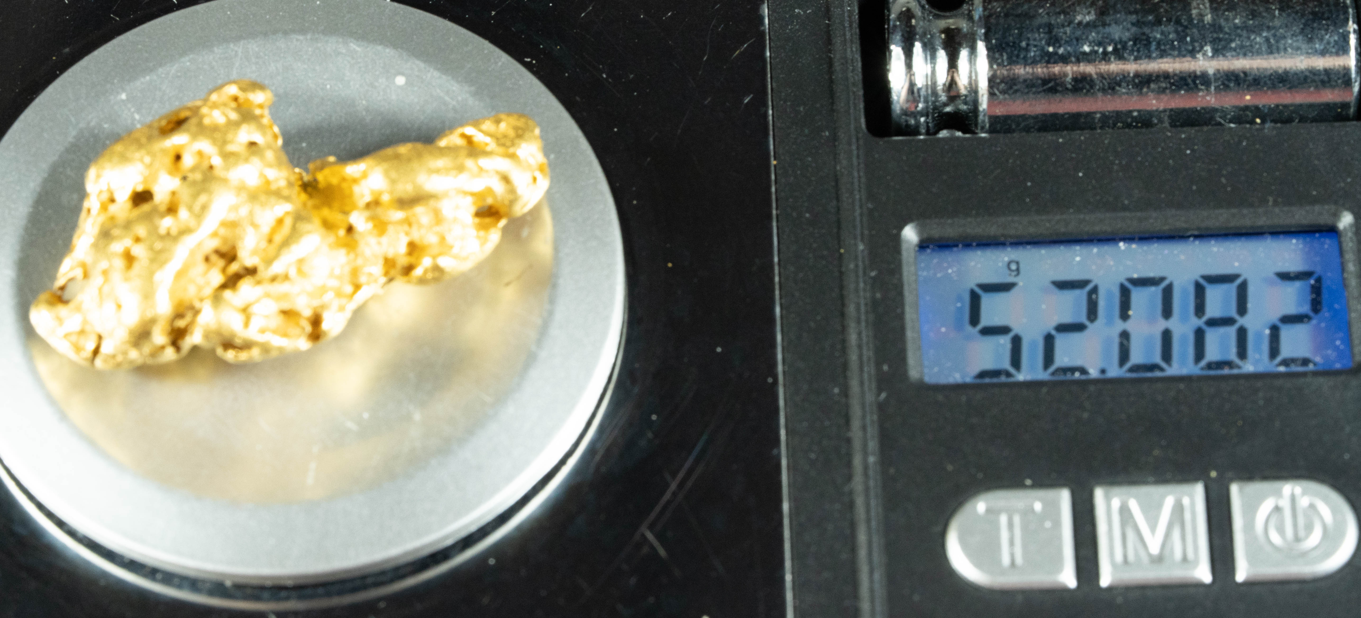 Large Australian Gold Nugget 52.08 Grams 1.67 Troy Ounces.