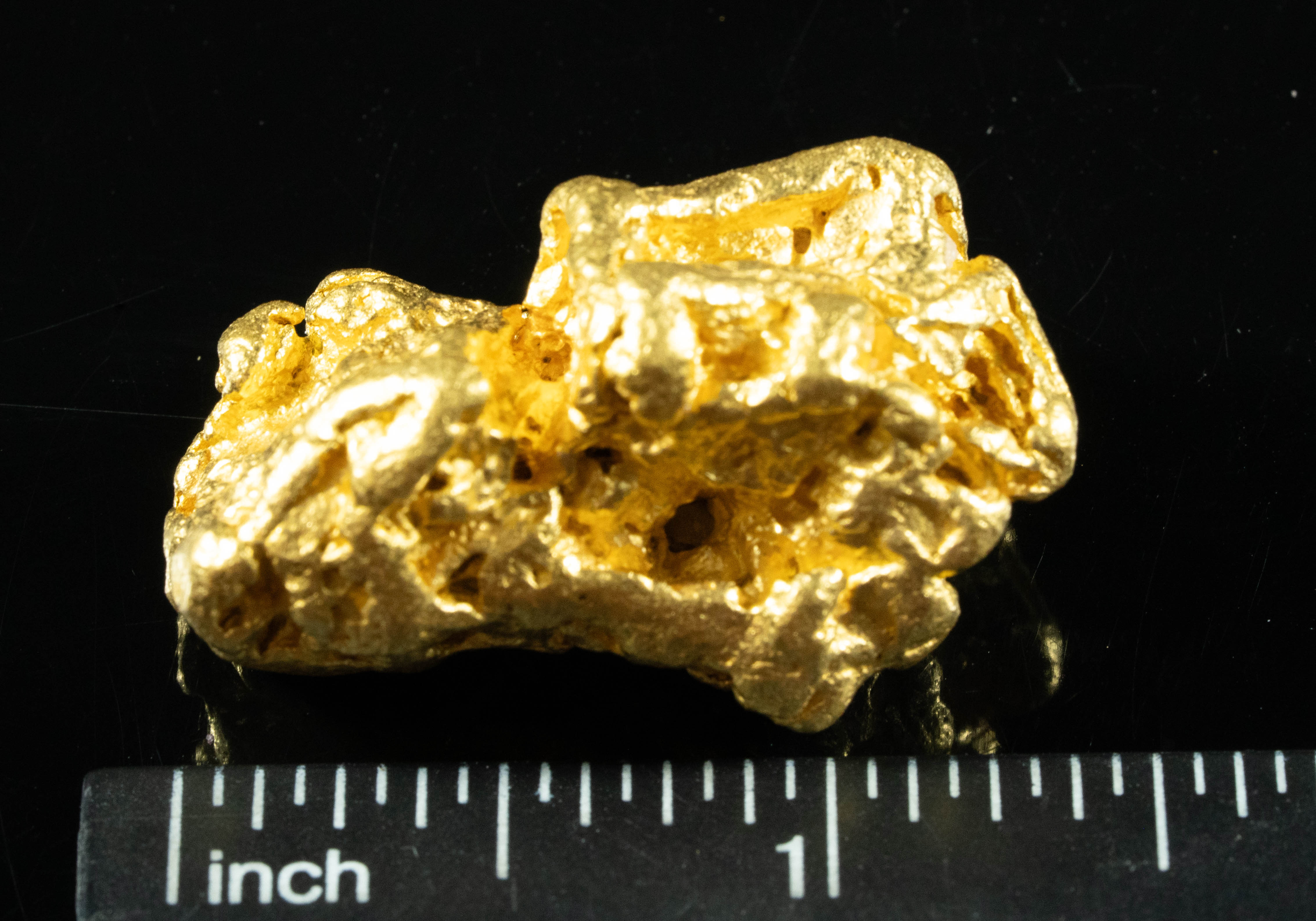 Large Australian Gold Nugget 71.10 Grams 2.28 Troy Ounces.