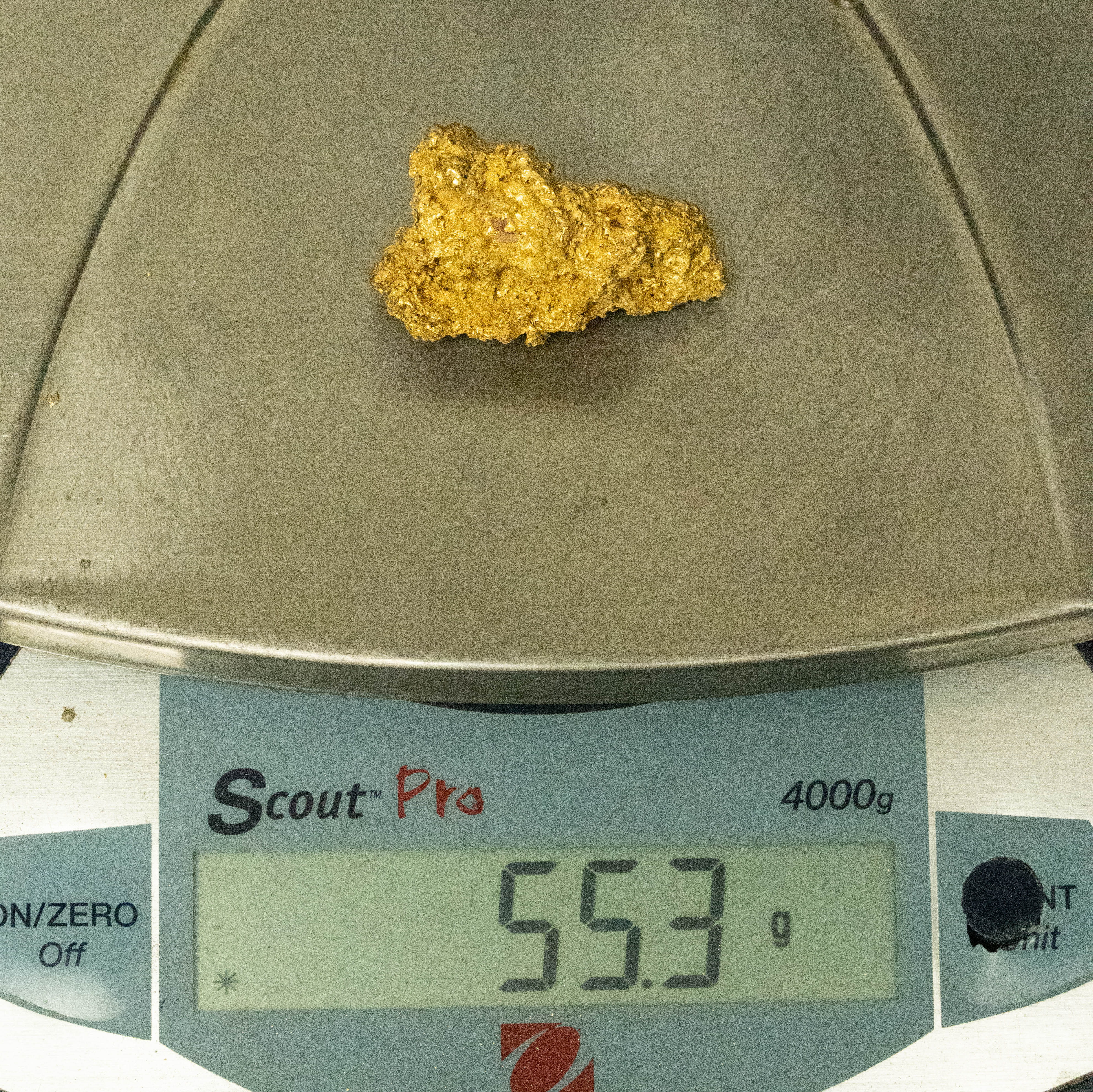 Large Australian Gold Nugget 55.30 Grams 1.77 Troy Ounces.