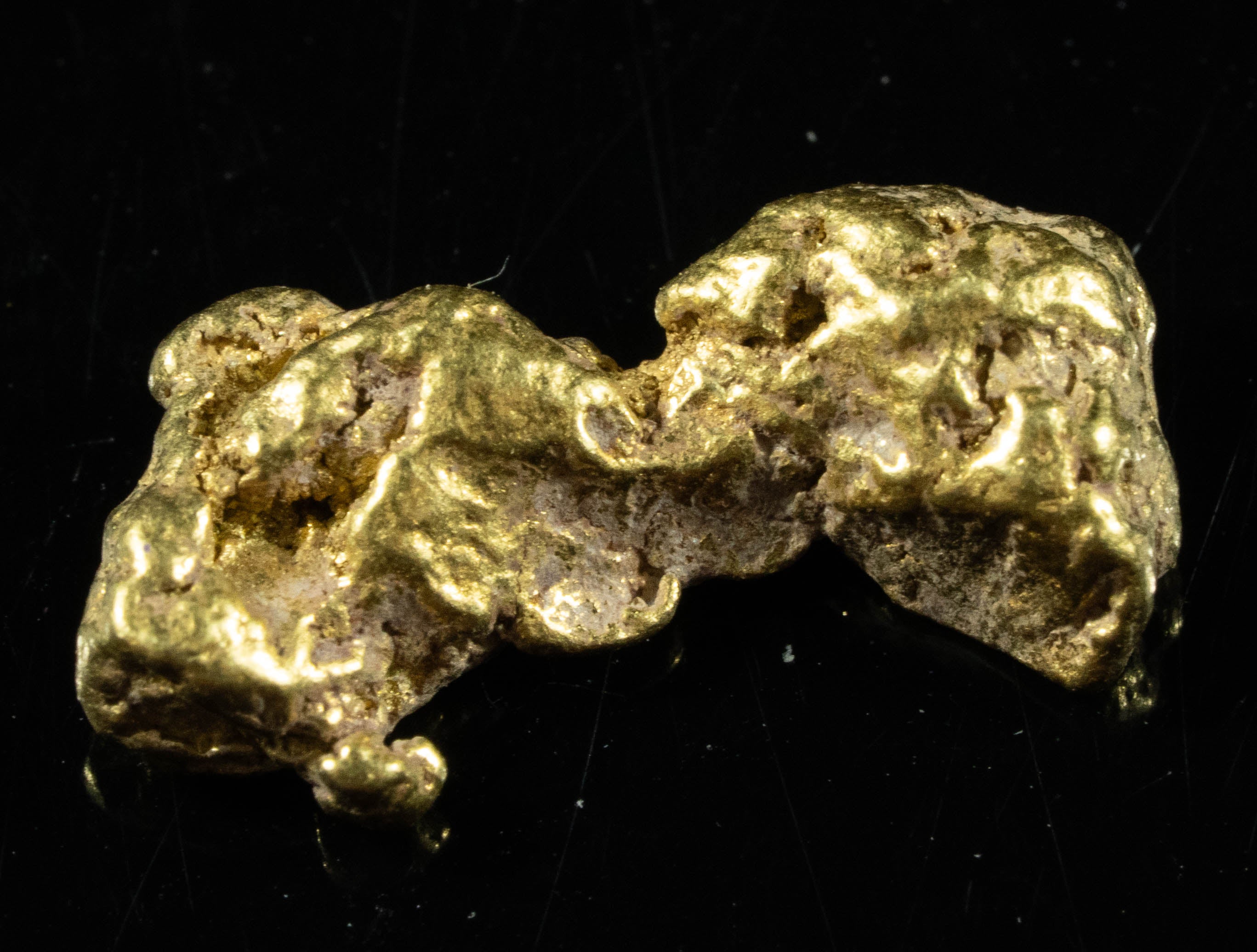 #205 Alaskan BC Natural Gold Nugget 2.15 Grams Genuine