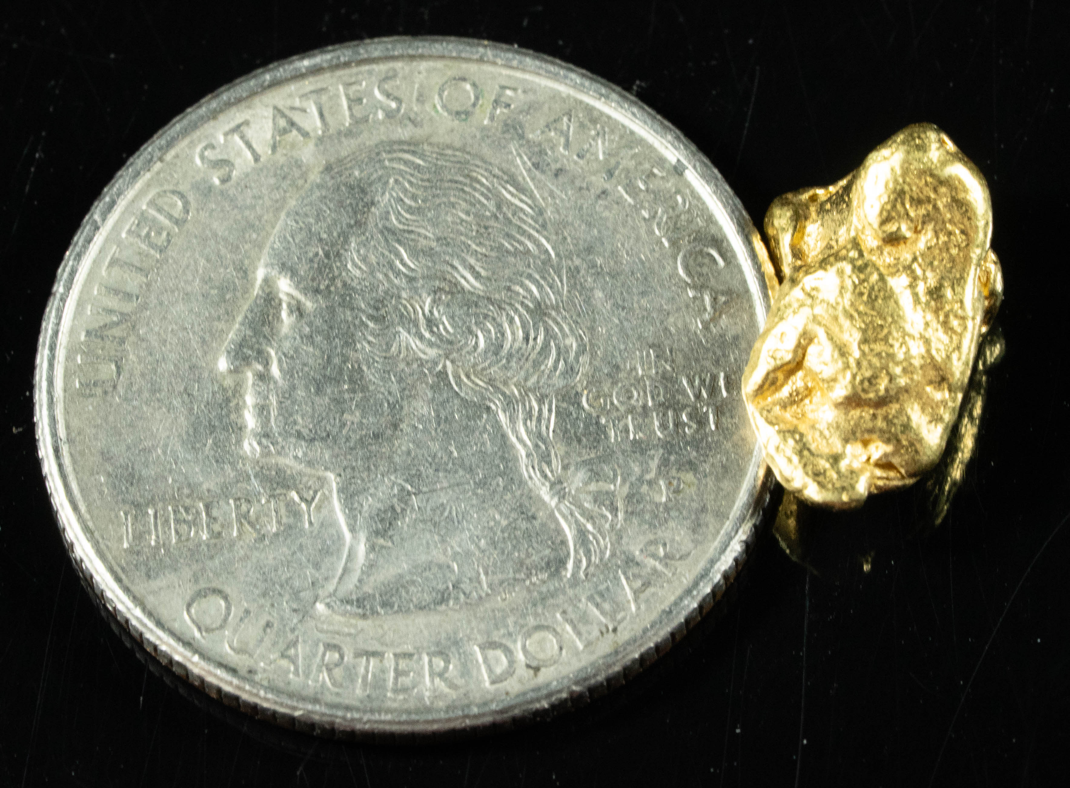 #231 Alaskan BC Natural Gold Nugget 3.18 Grams Genuine