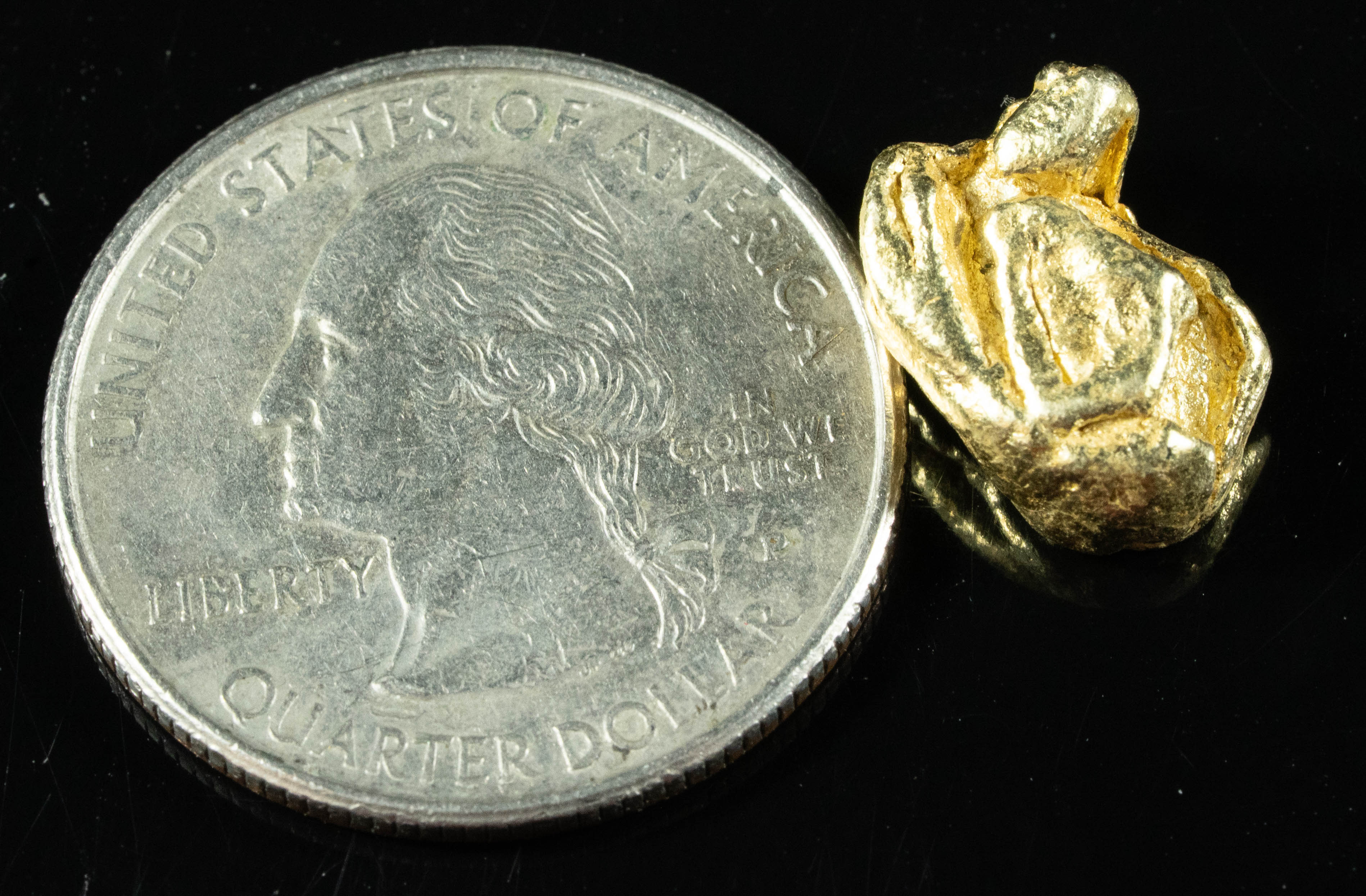 #238 Alaskan BC Natural Gold Nugget 4.68 Grams Genuine
