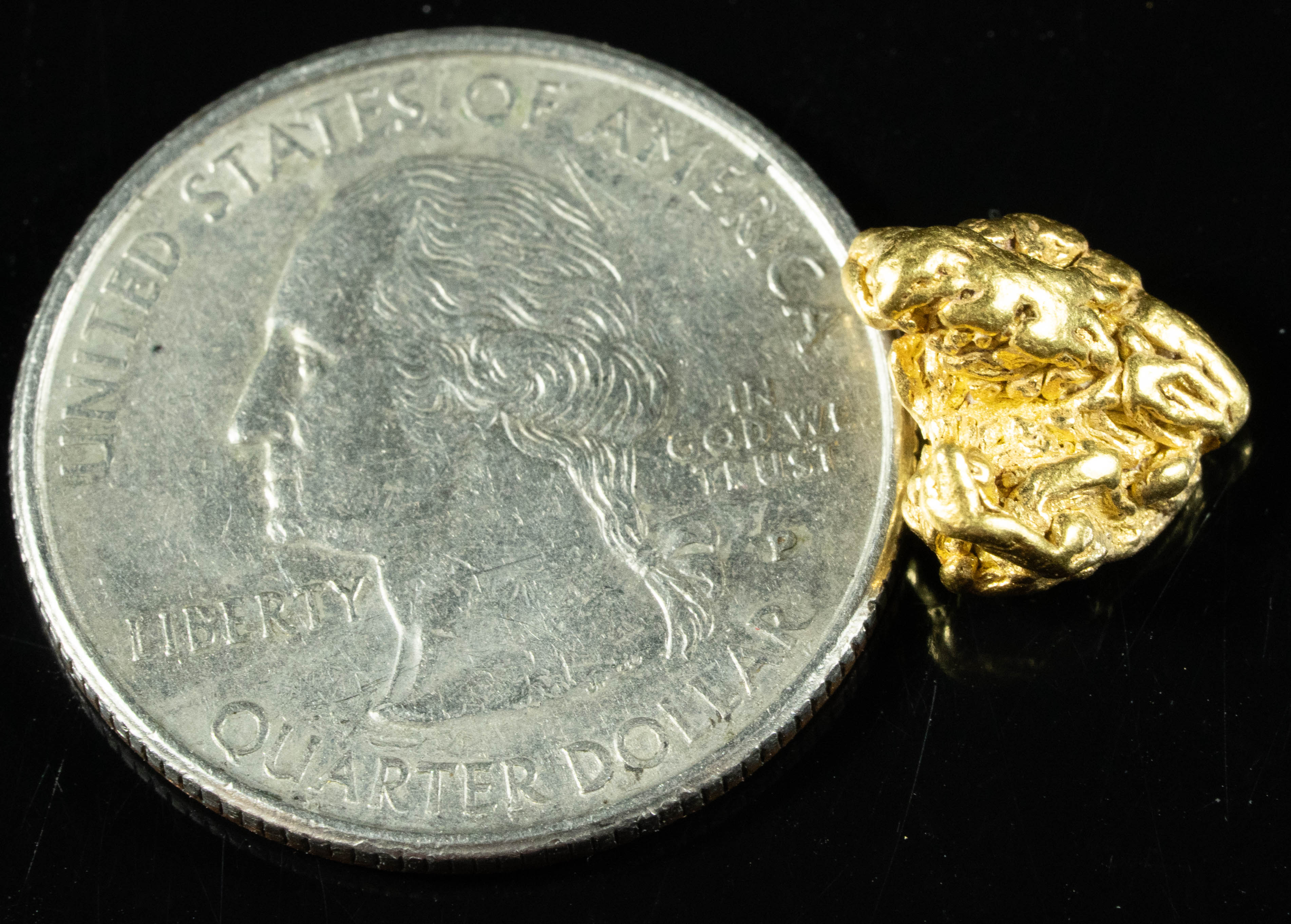 #263 Alaskan BC Natural Gold Nugget 2.91 Grams Genuine