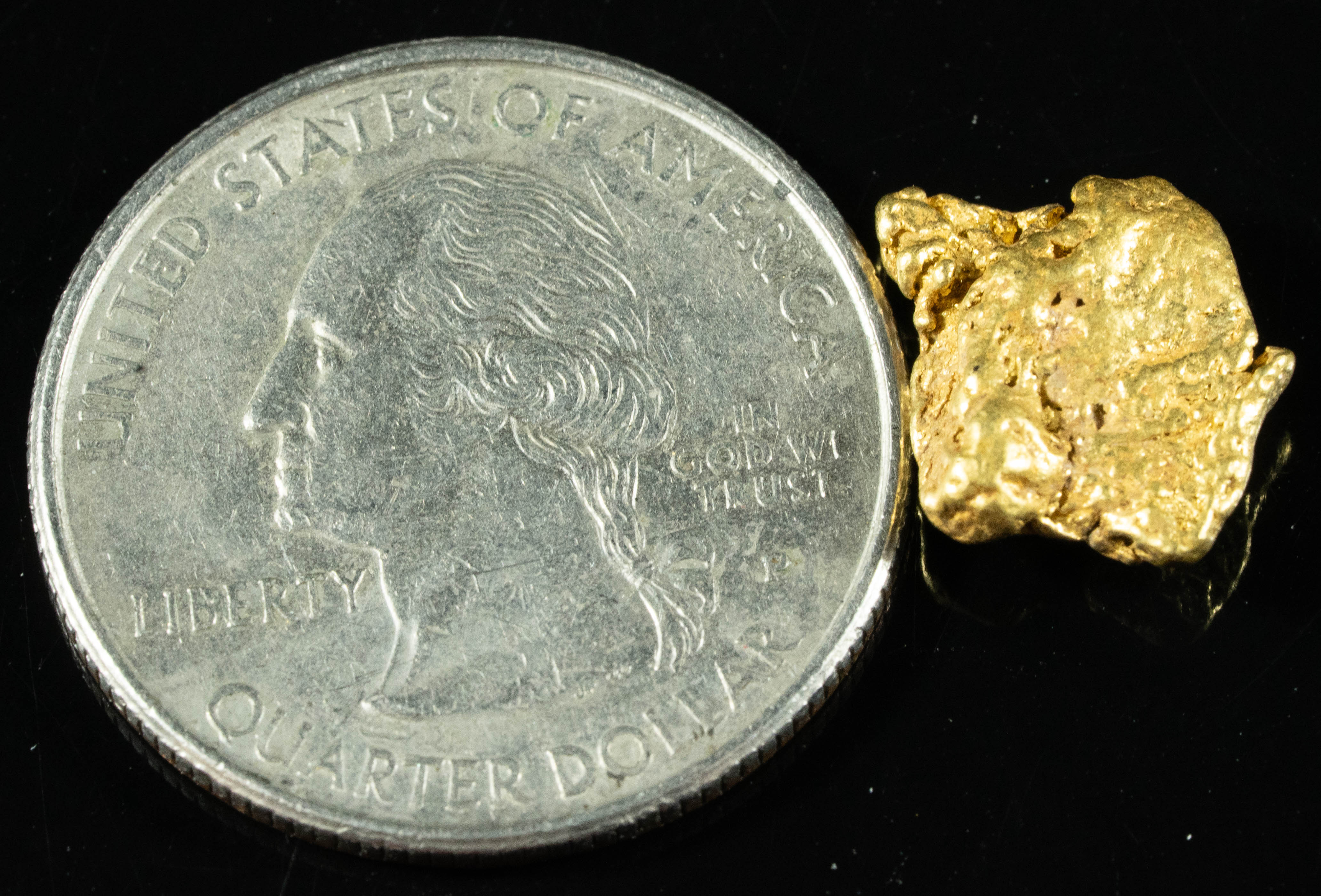 #274 Alaskan BC Natural Gold Nugget 2.67 Grams Genuine