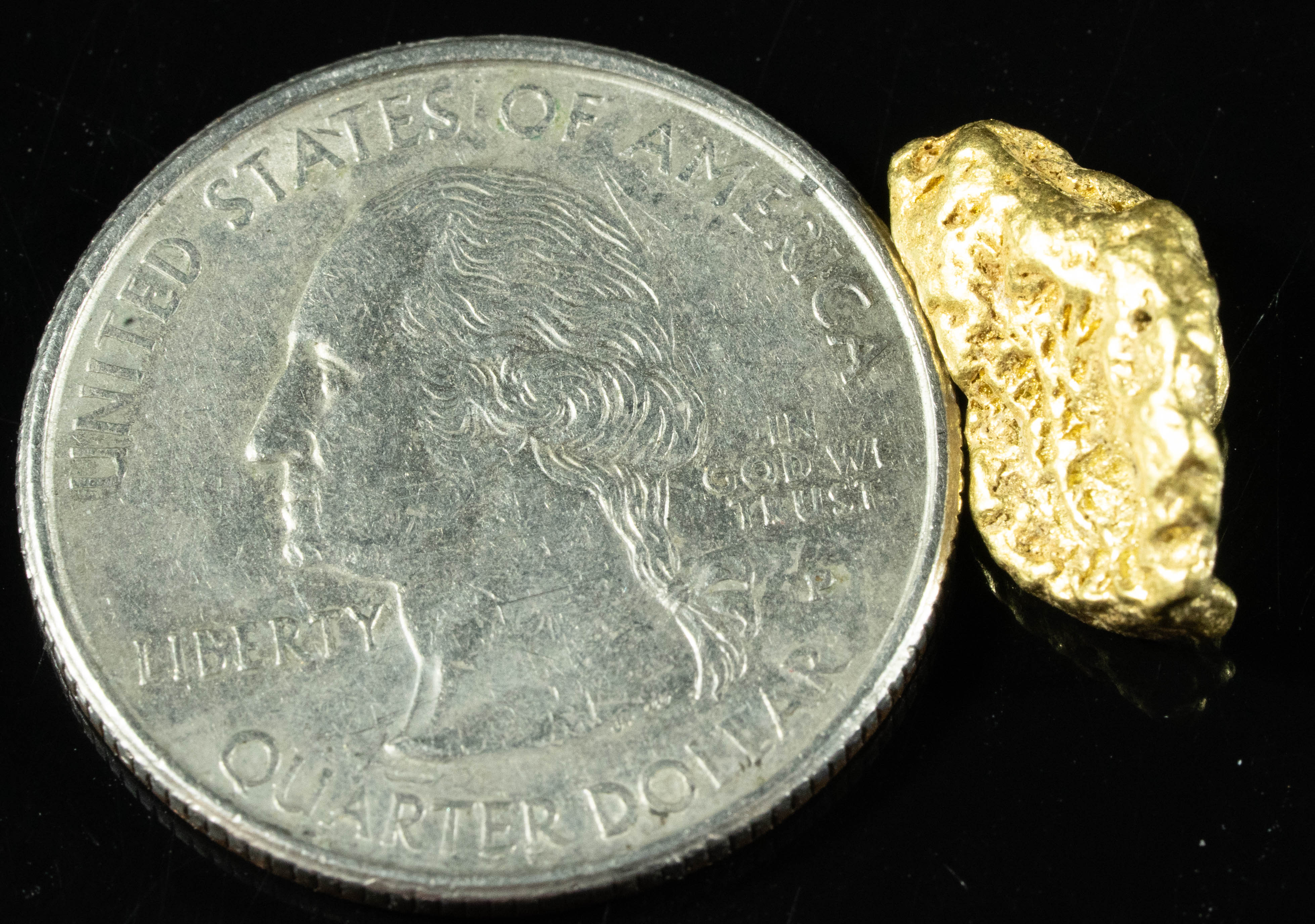 #277 Alaskan BC Natural Gold Nugget 2.06 Grams Genuine