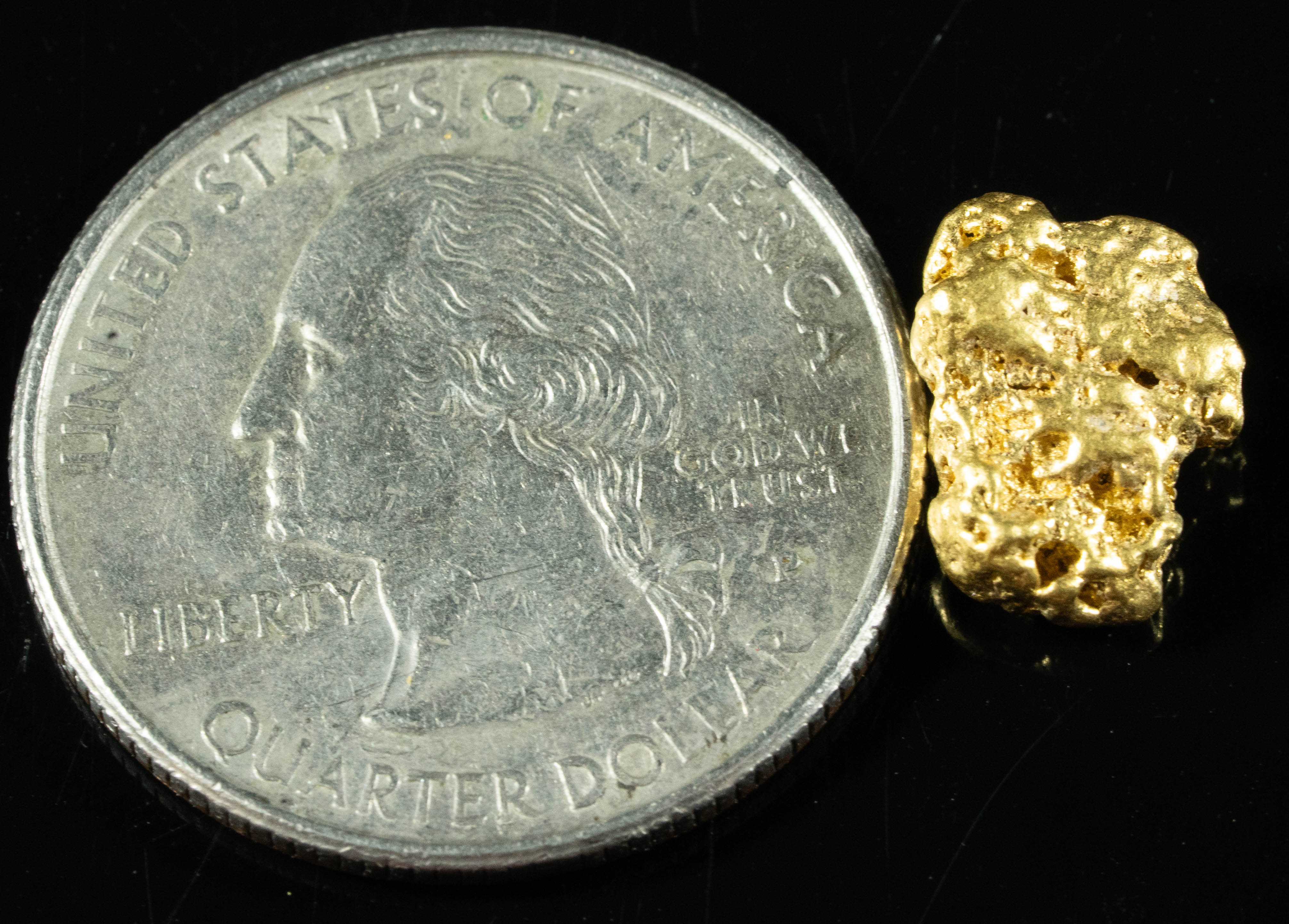 #282 Alaskan BC Natural Gold Nugget 2.12 Grams Genuine