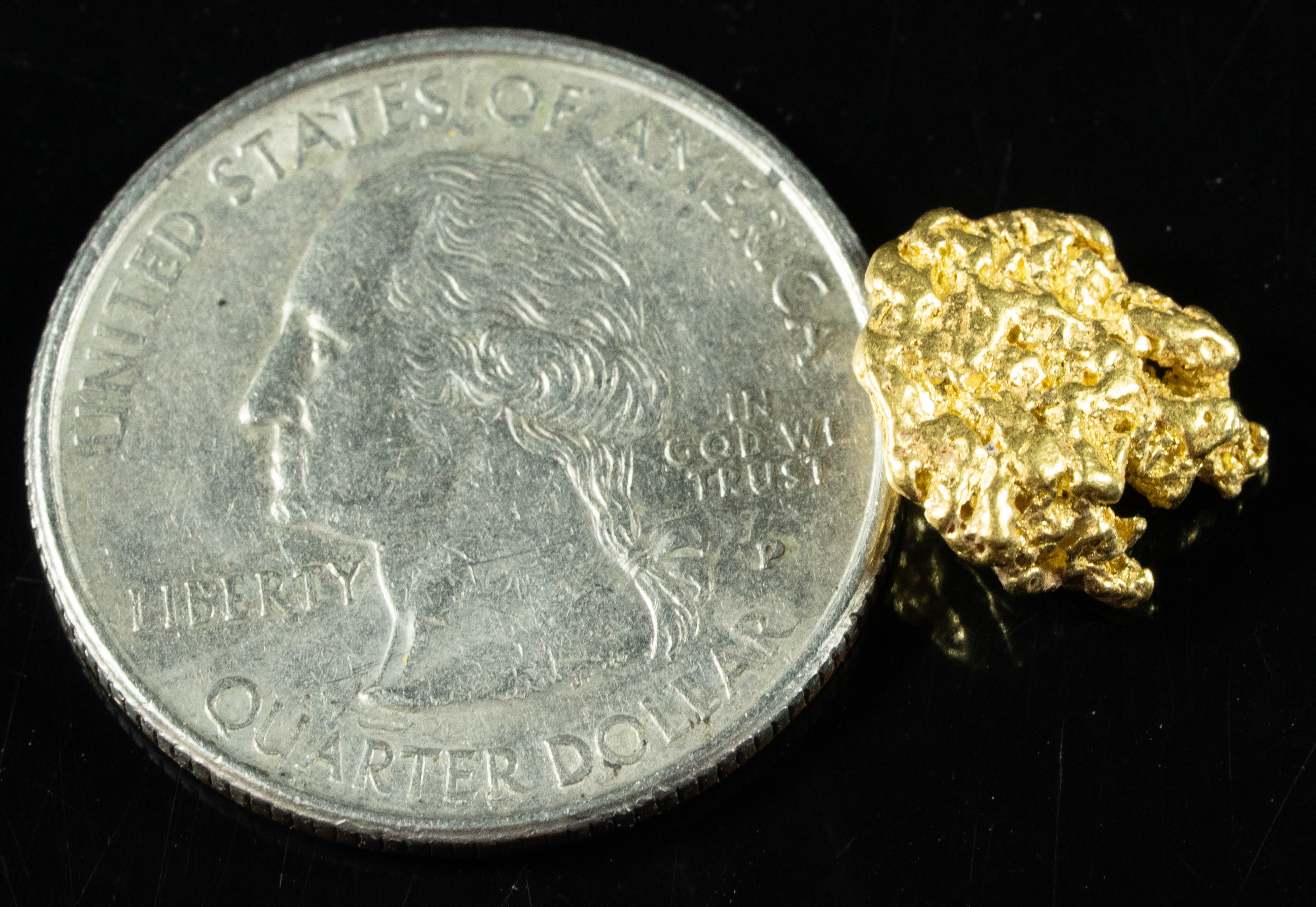 #286 Alaskan BC Natural Gold Nugget 2.67 Grams Genuine