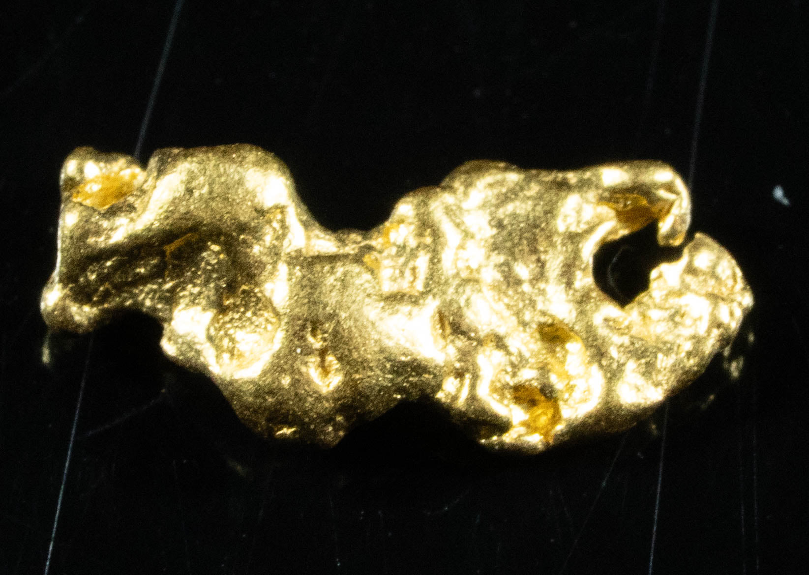 #726 Natural Gold Nugget Australian .52 Grams Genuine