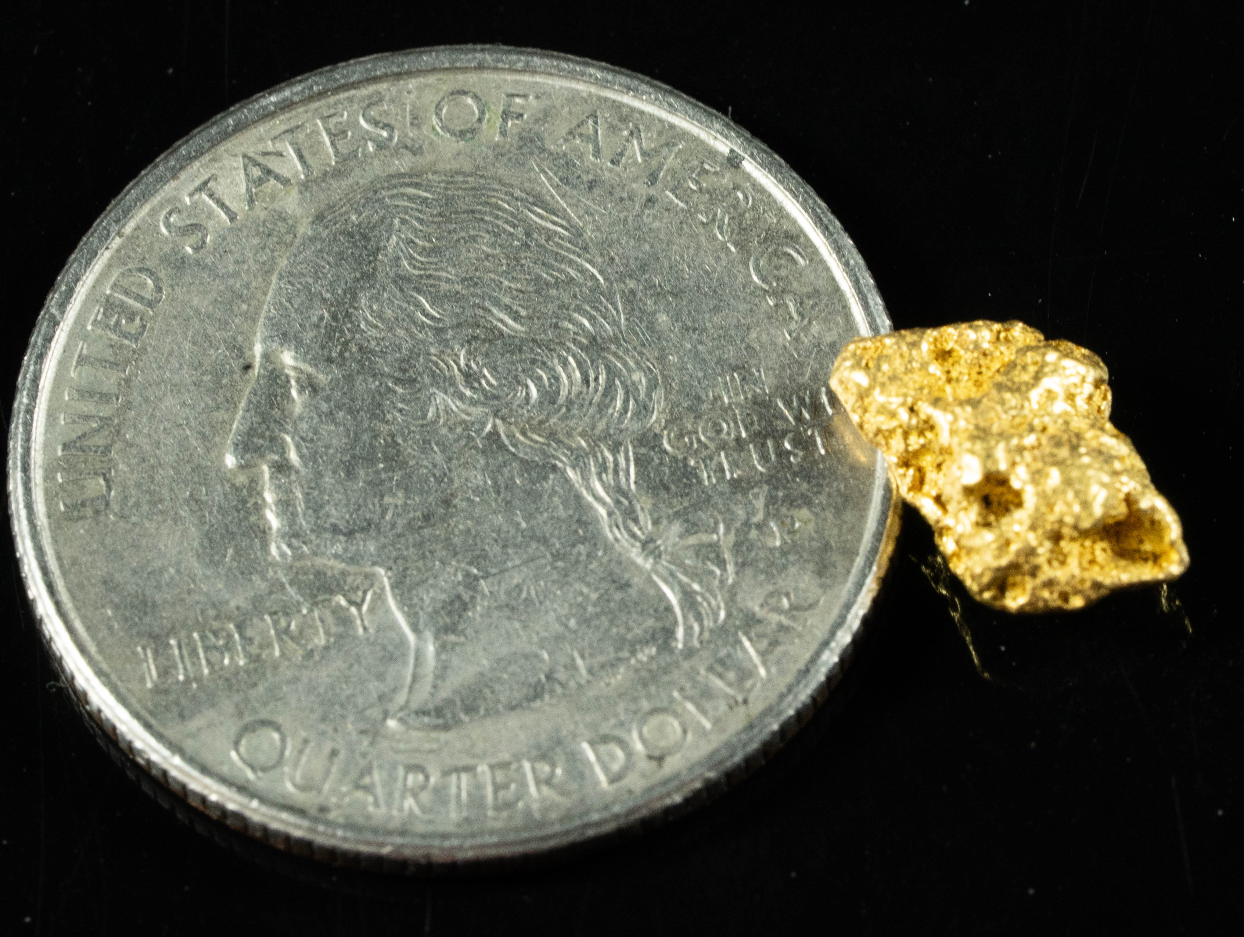 #817 Natural Gold Nugget Australian .90 Grams Genuine