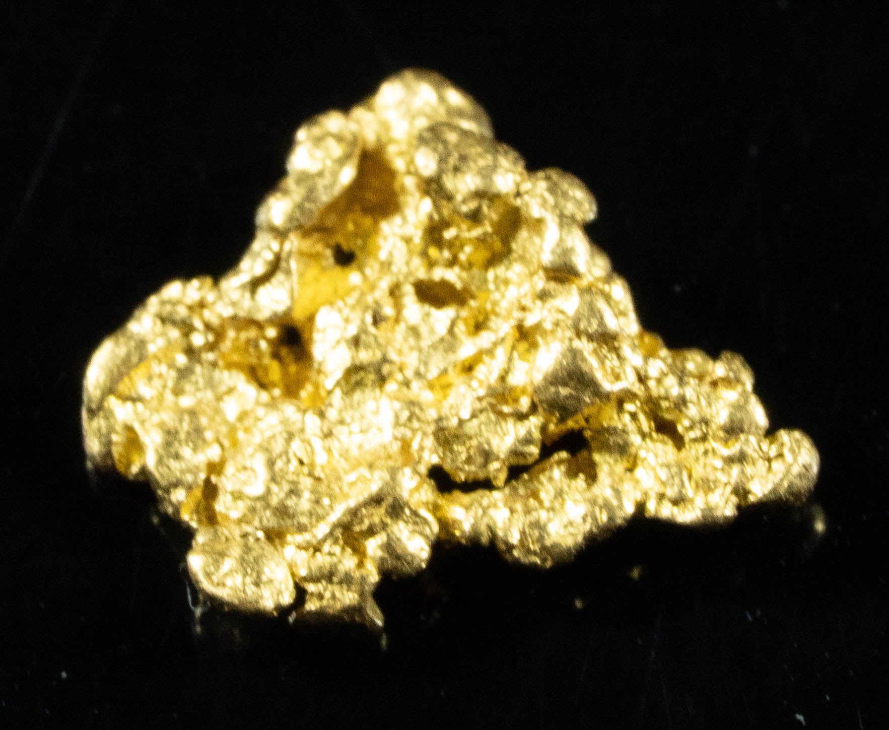 #736 Natural Gold Nugget Australian .35 Grams Genuine