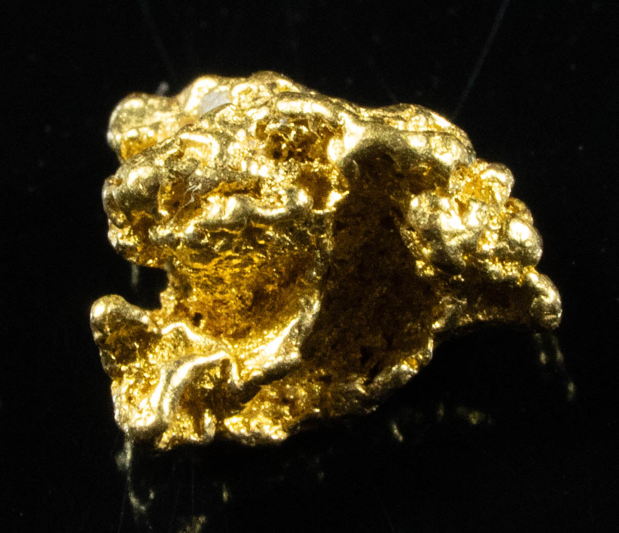 #737 Natural Gold Nugget Australian .40 Grams Genuine