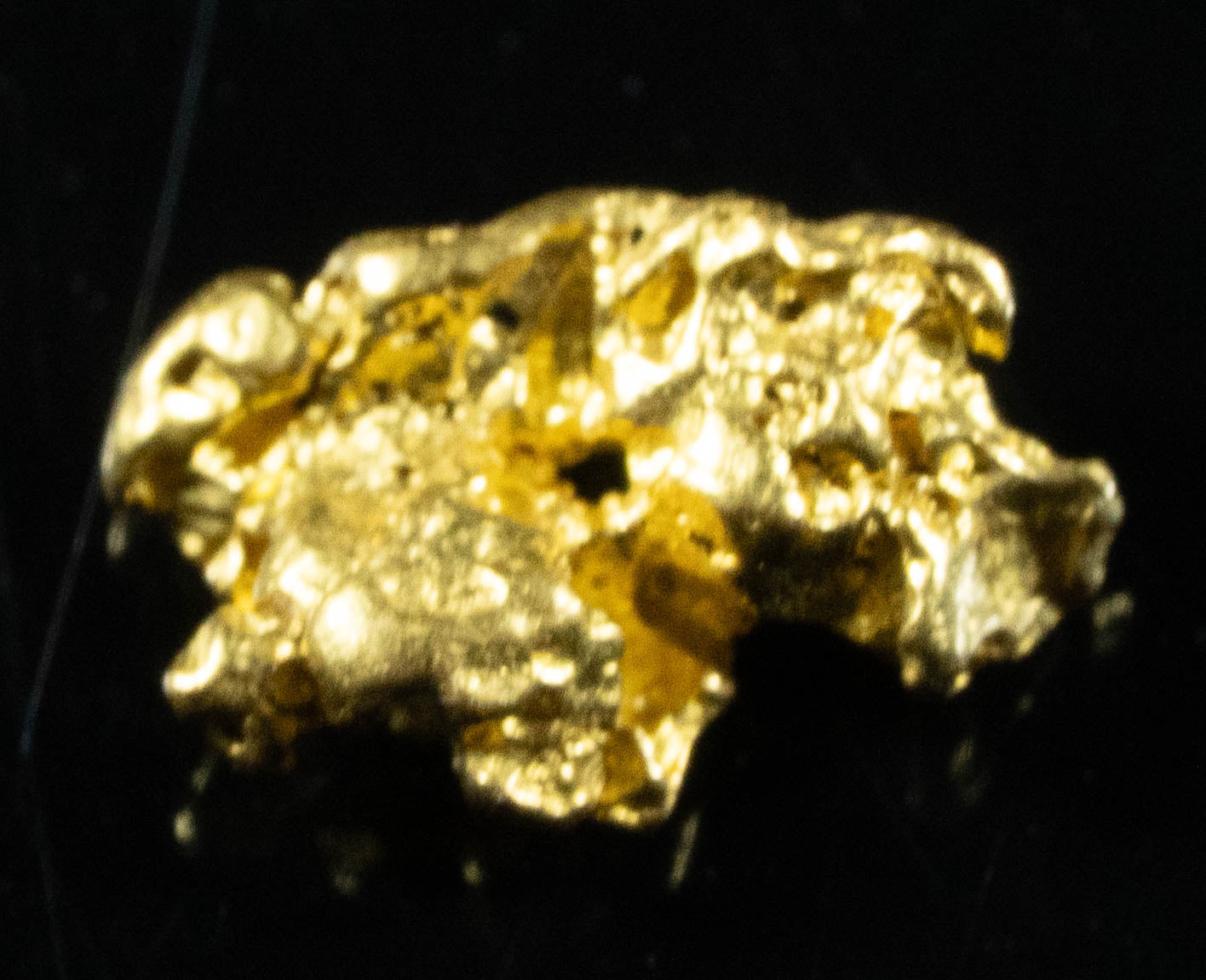 #741 Natural Gold Nugget Australian .36 Grams Genuine
