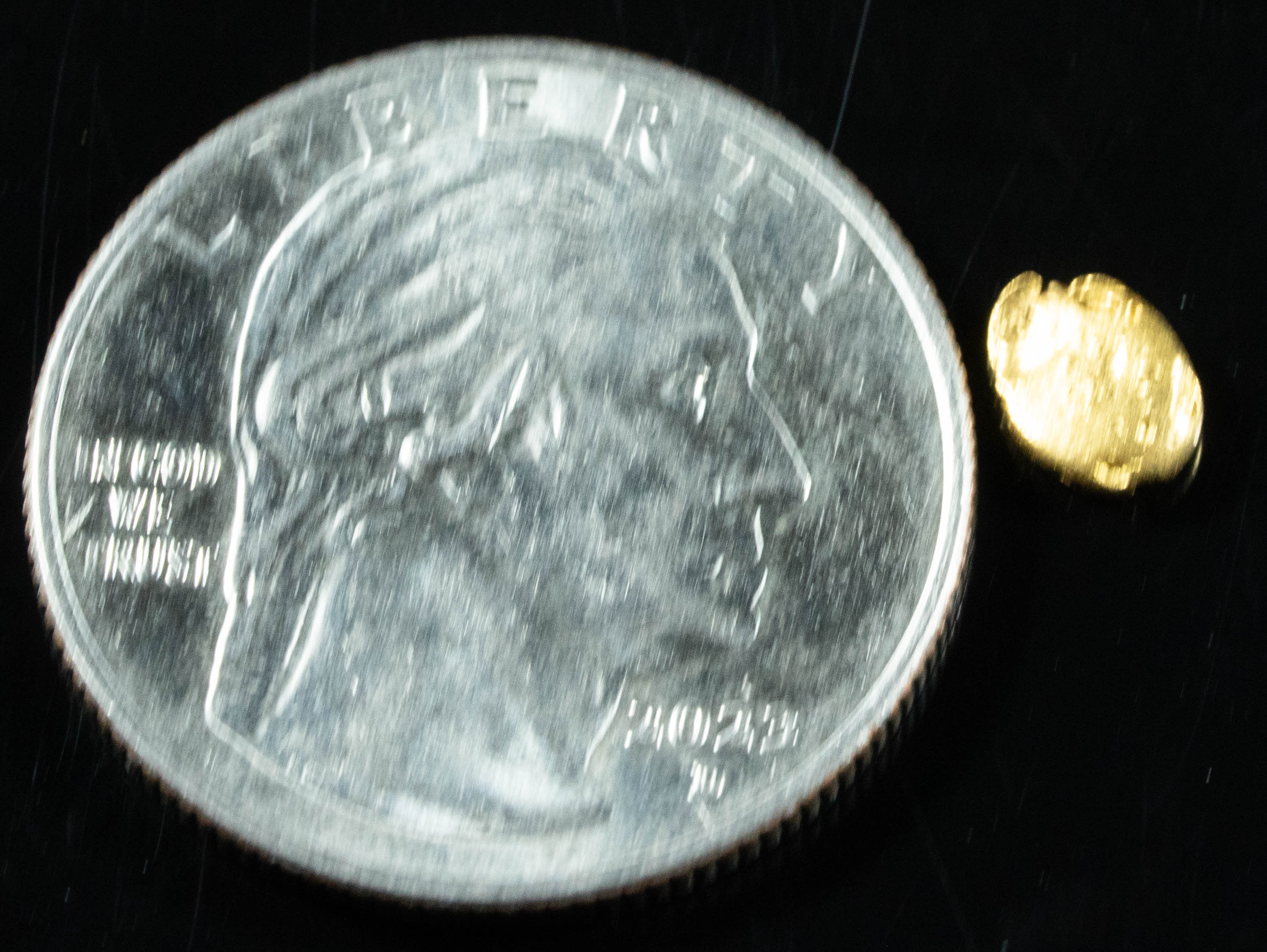 #747 Natural Gold Nugget Australian .40 Grams Genuine